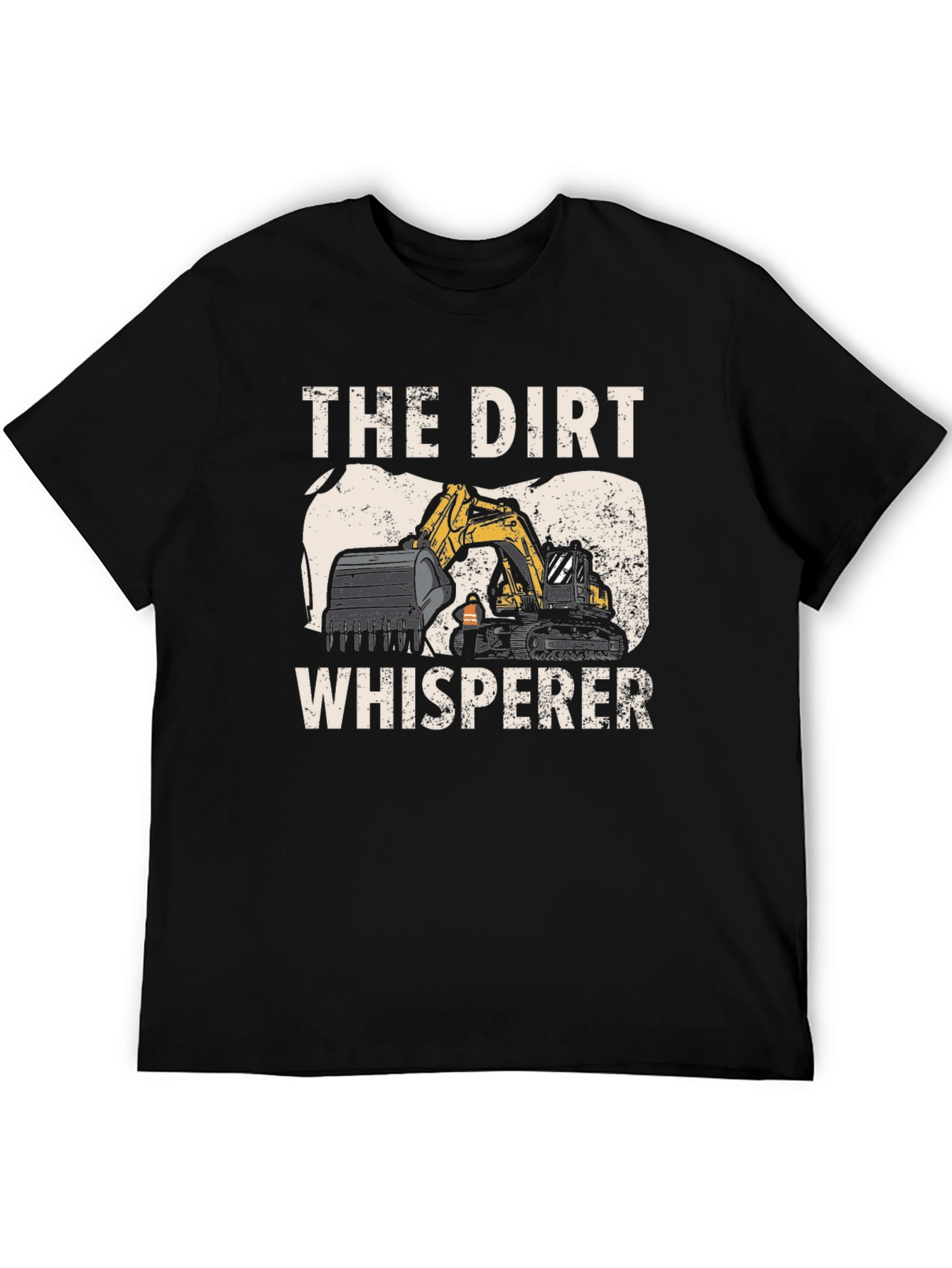 The Dirt Whisperer Excavator Graphic Tee