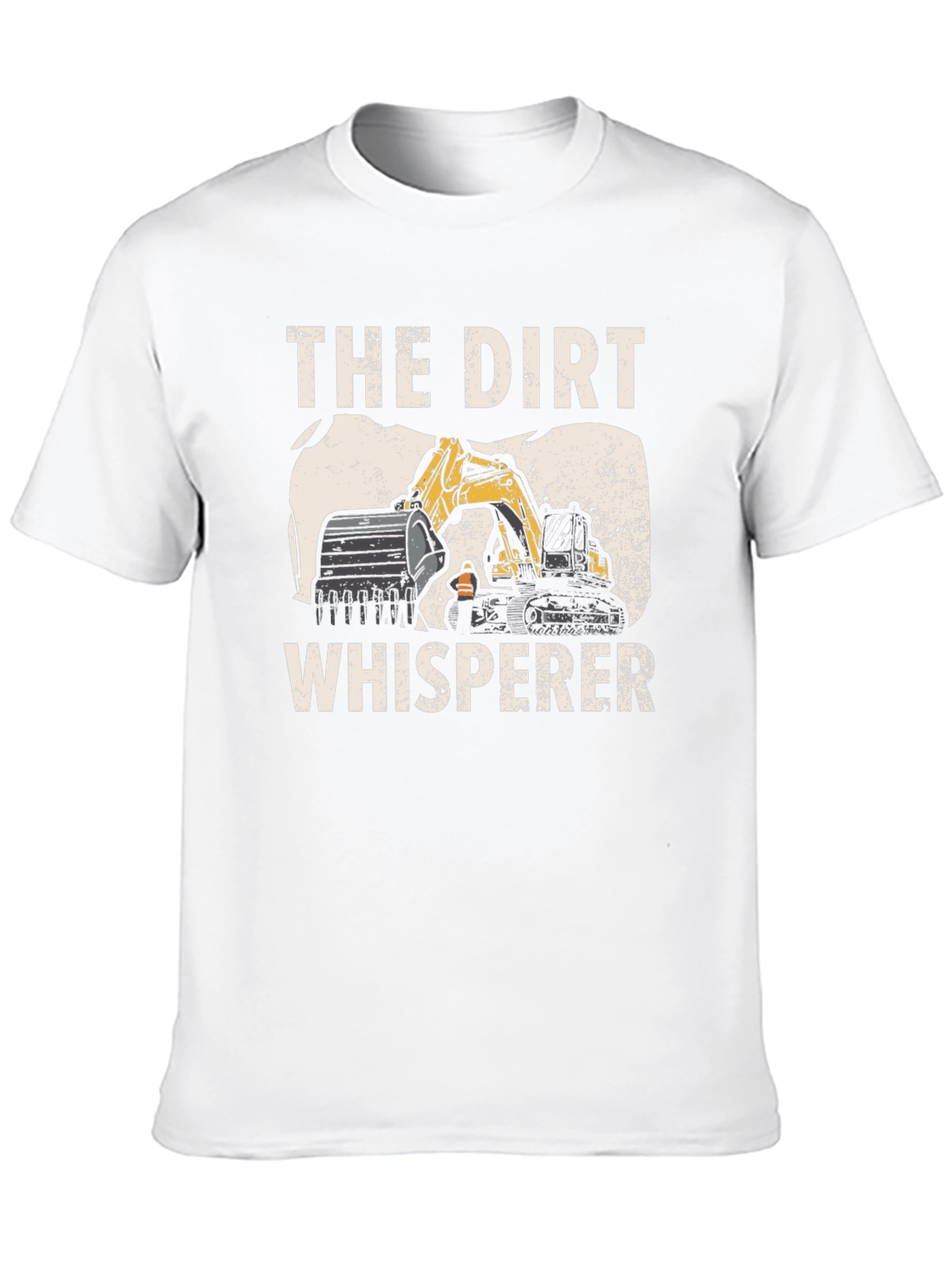 The Dirt Whisperer Excavator Graphic Tee