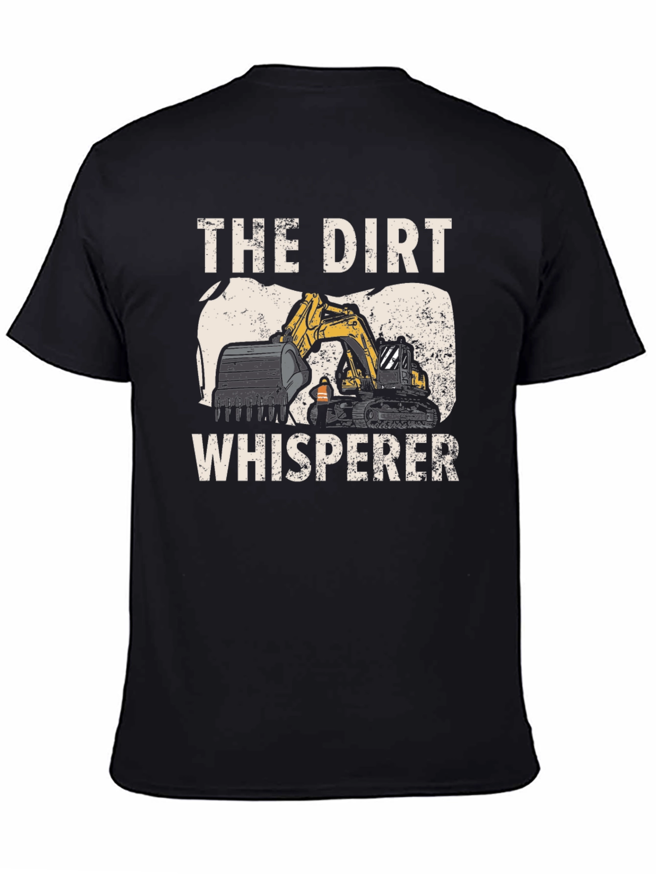 The Dirt Whisperer Excavator Graphic Tee