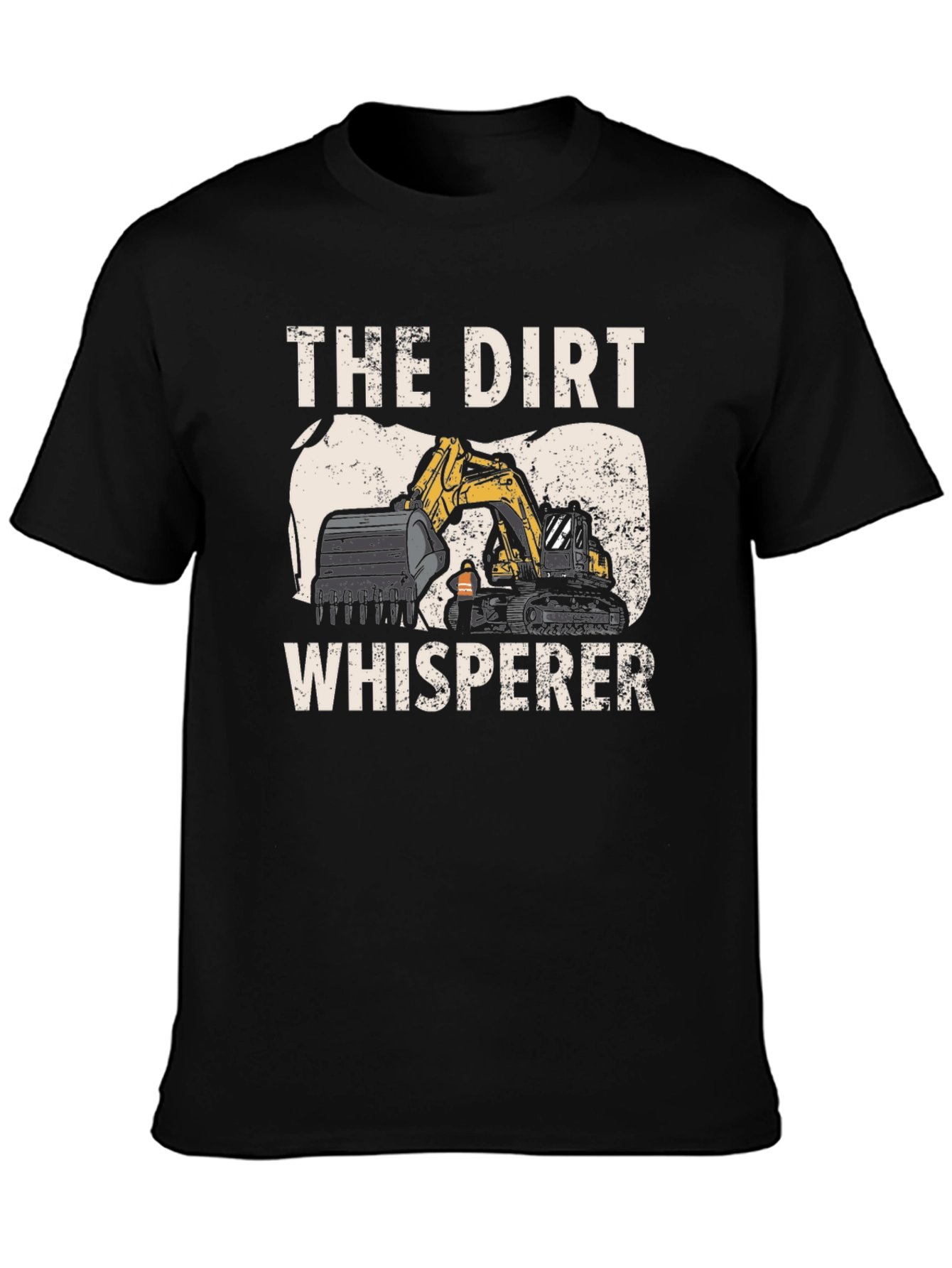 The Dirt Whisperer Excavator Graphic Tee