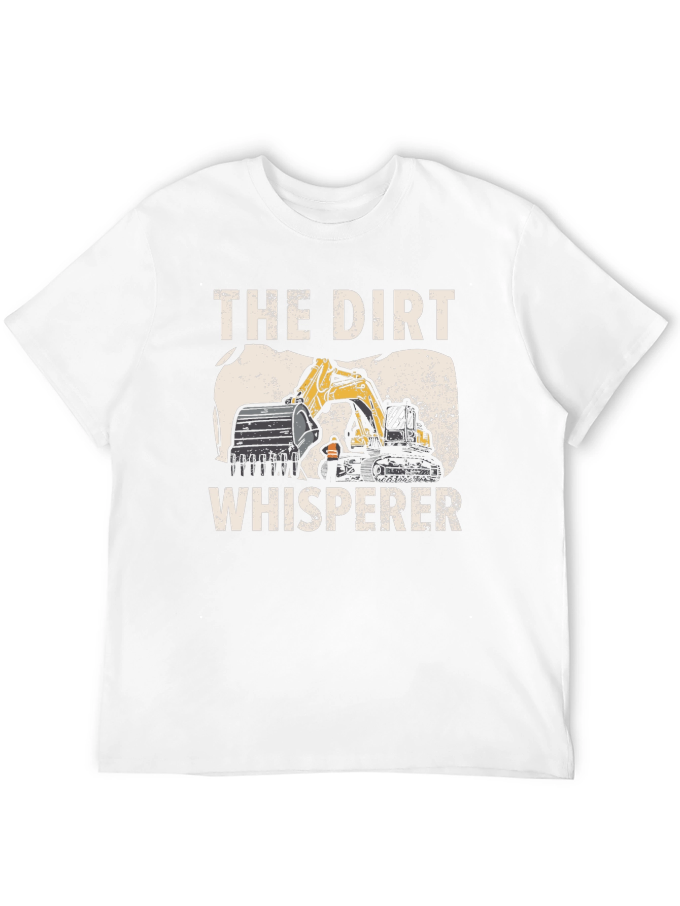 The Dirt Whisperer Excavator Graphic Tee