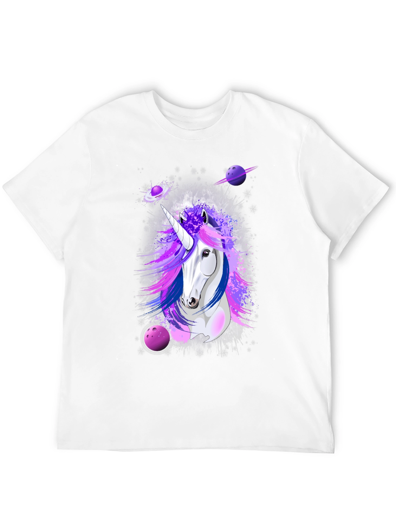 Unicorn Galaxy Graphic Print Tee