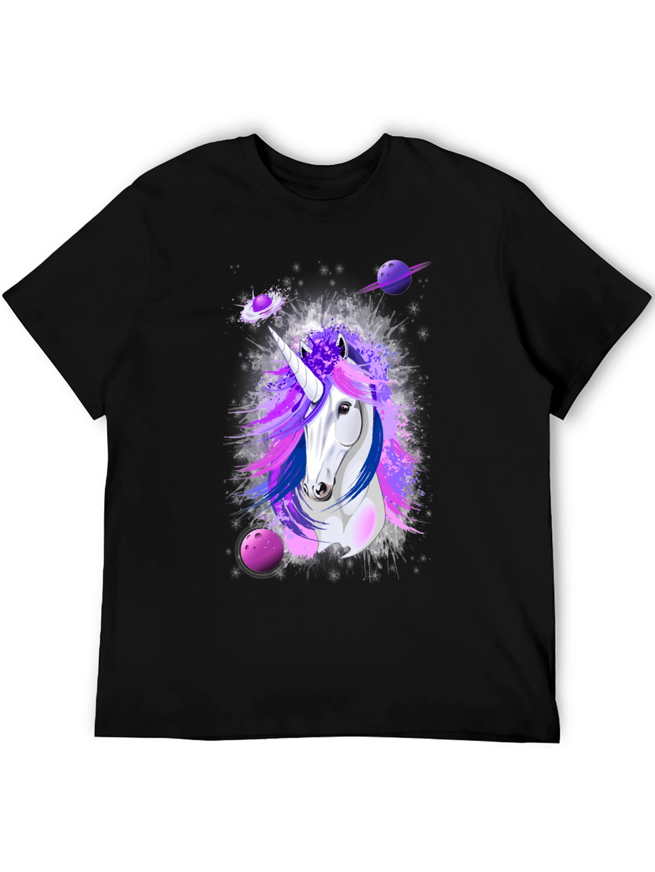 Unicorn Galaxy Graphic Print Tee