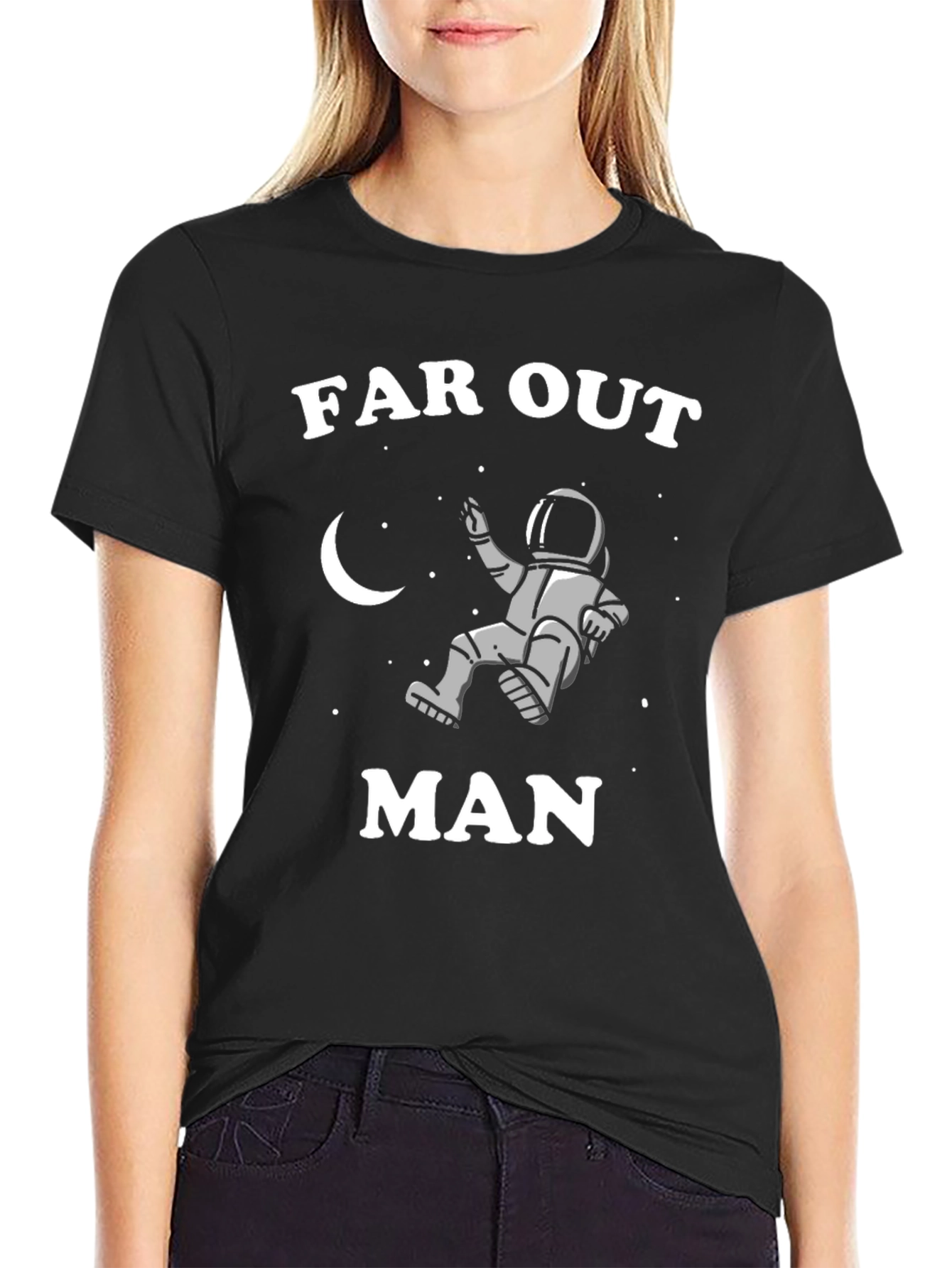 Far Out Man T-Shirt - Astronaut Design