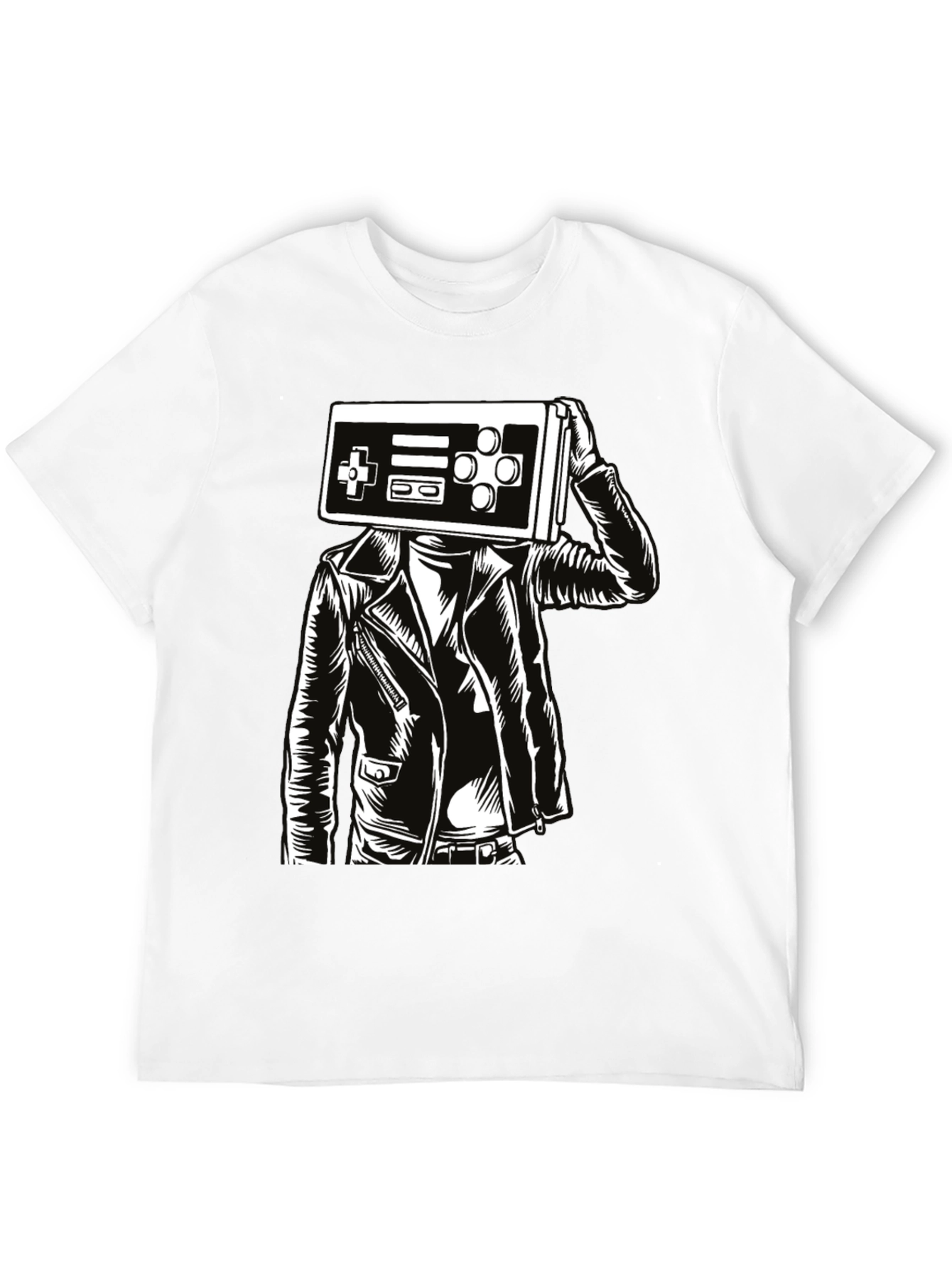 Retro Gamer T-Shirt - Controller Head