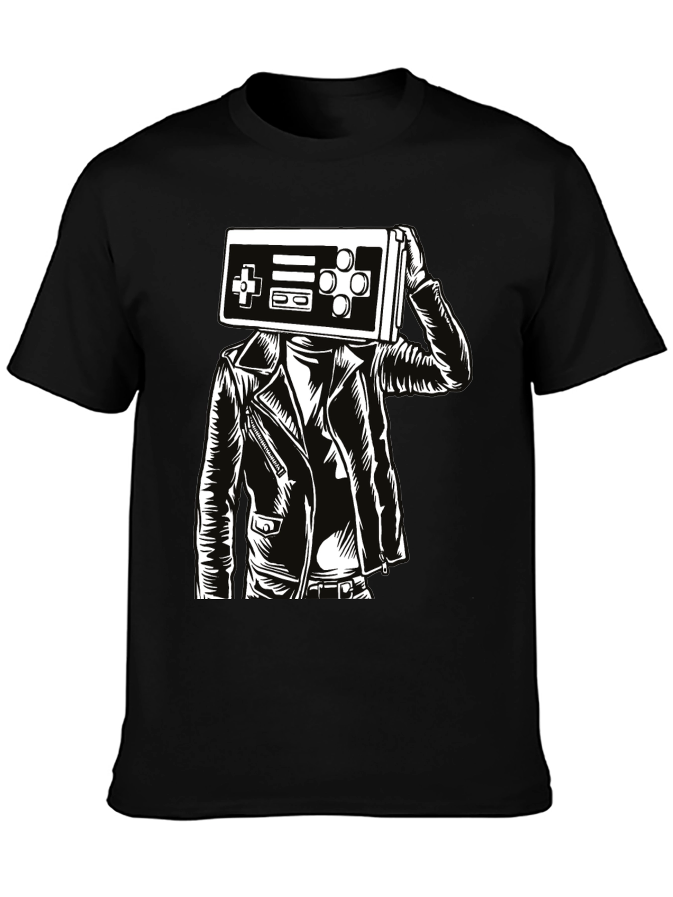 Retro Gamer T-Shirt - Controller Head