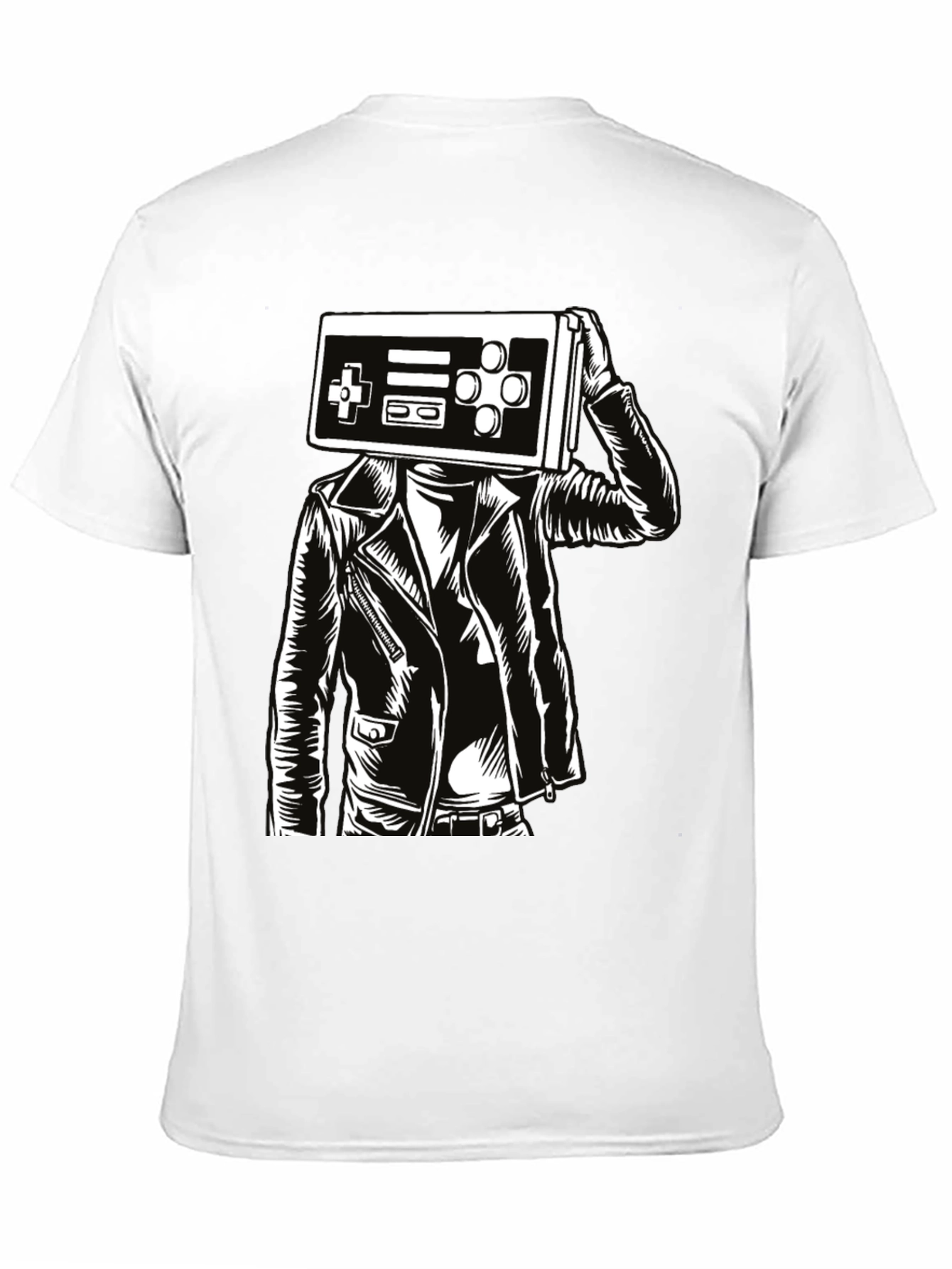 Retro Gamer T-Shirt - Controller Head
