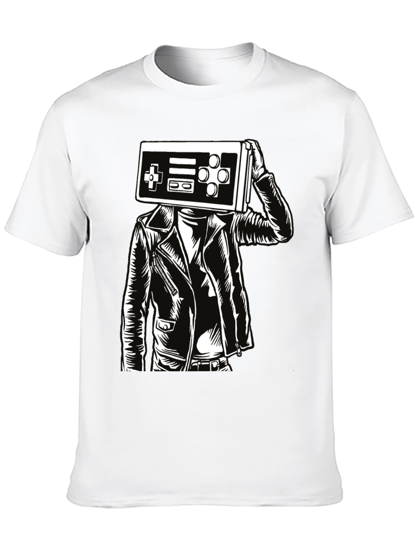 Retro Gamer T-Shirt - Controller Head