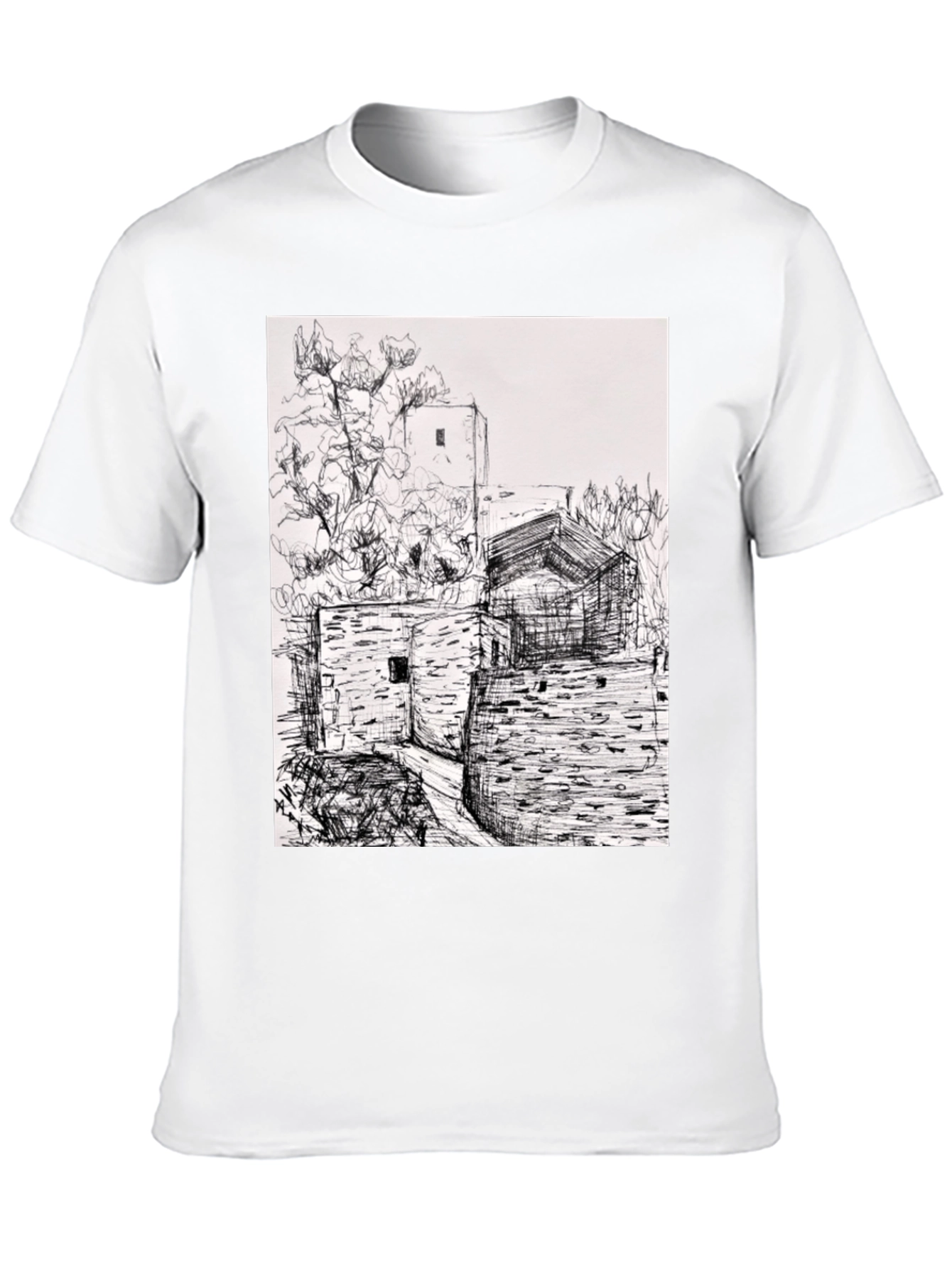 Architectural Sketch T-Shirt