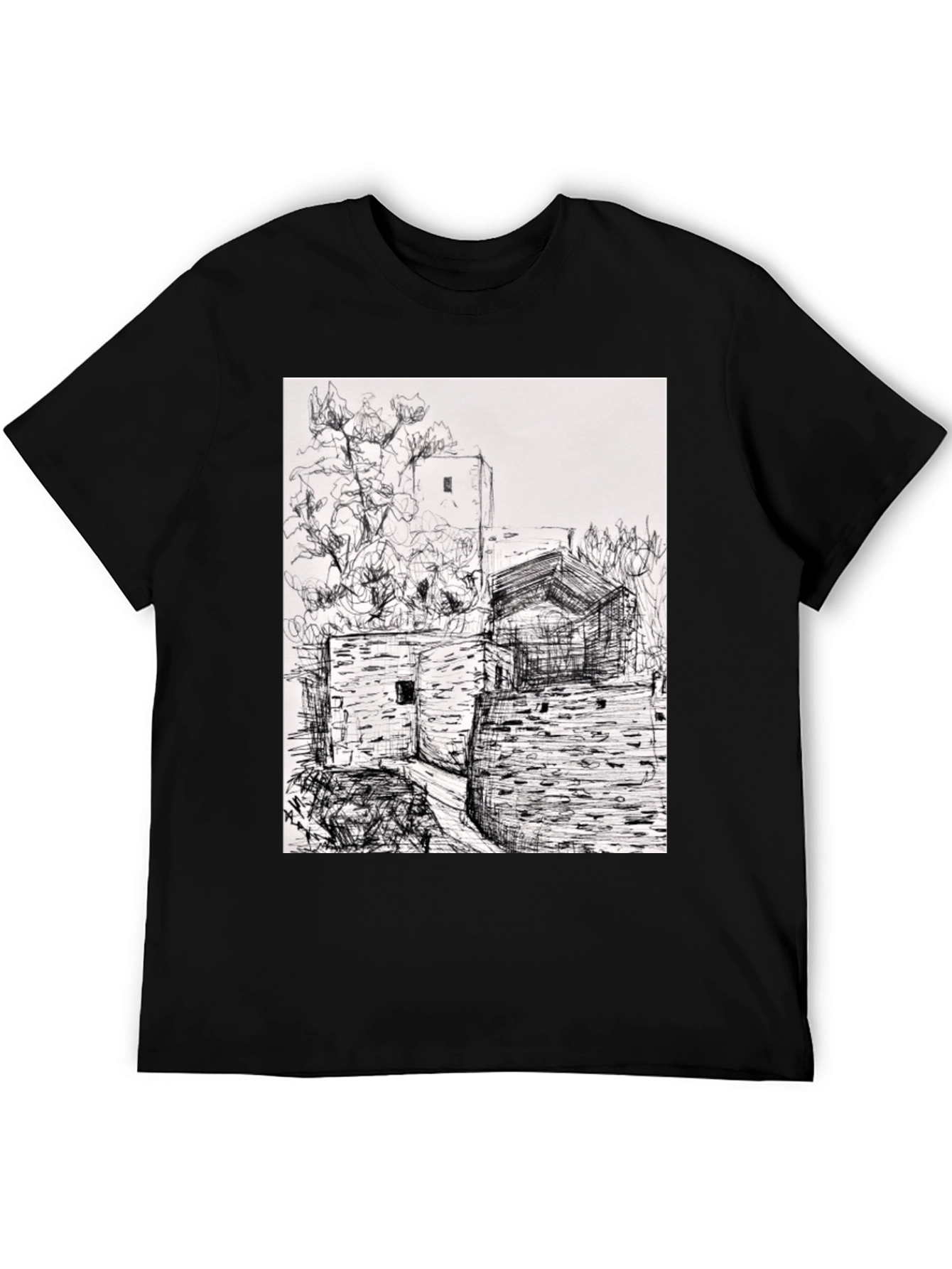 Architectural Sketch T-Shirt