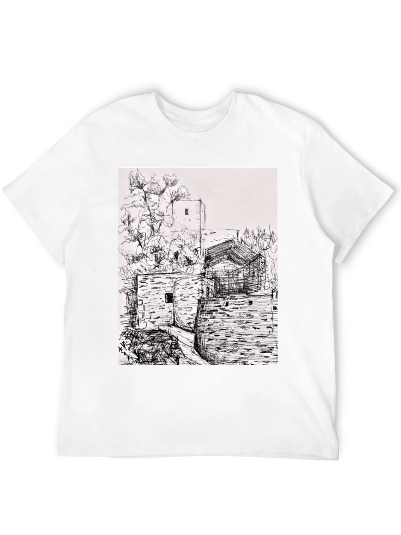 Architectural Sketch T-Shirt