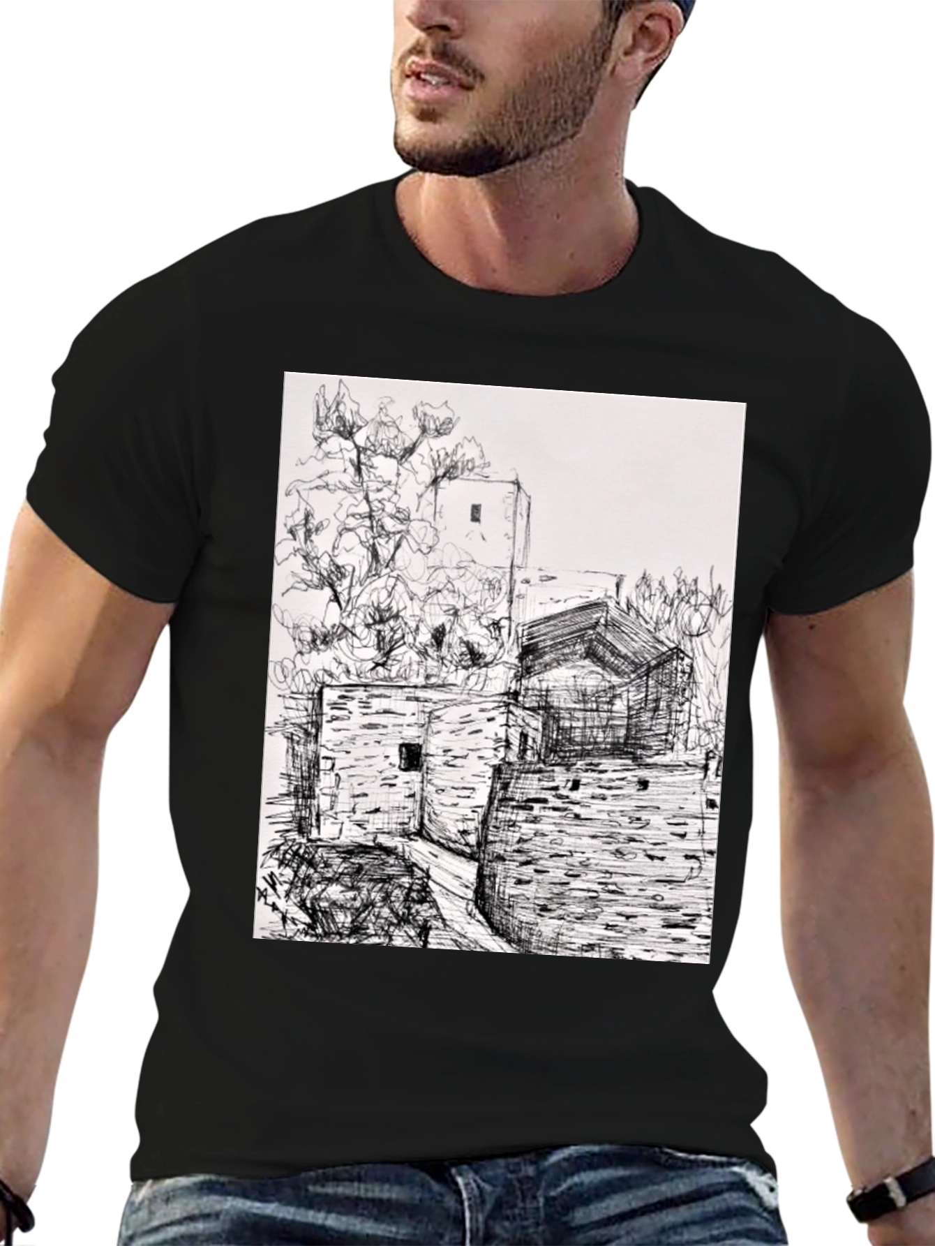 Architectural Sketch T-Shirt