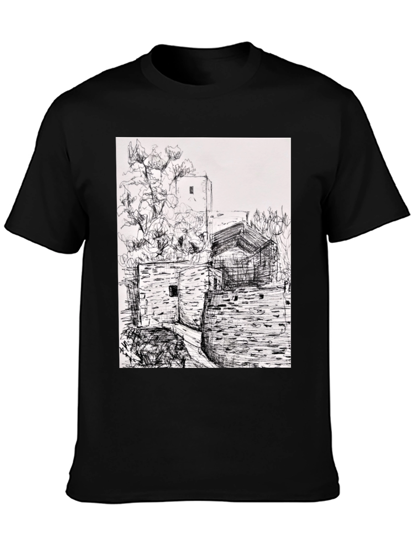 Architectural Sketch T-Shirt