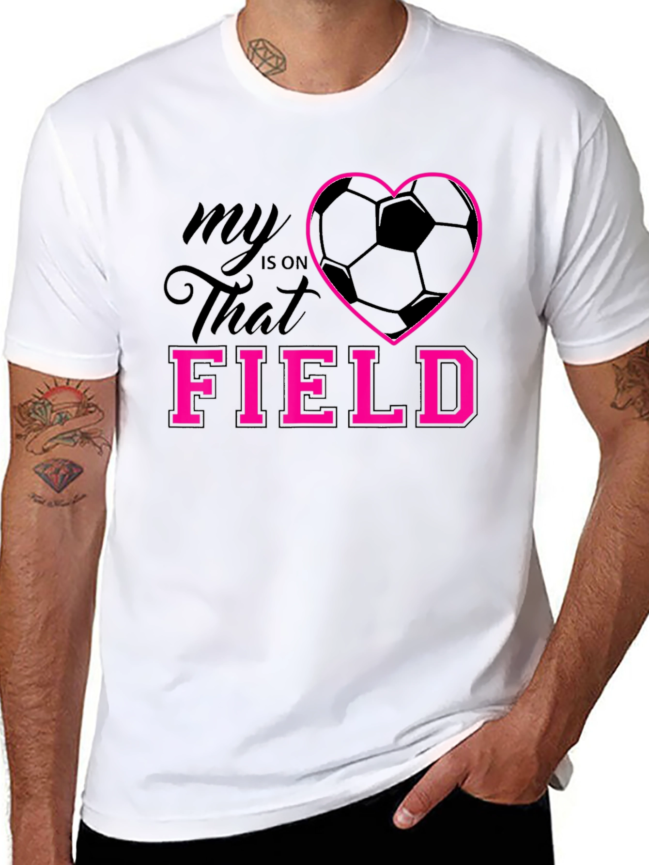 My Heart is on That Field T-Shirt