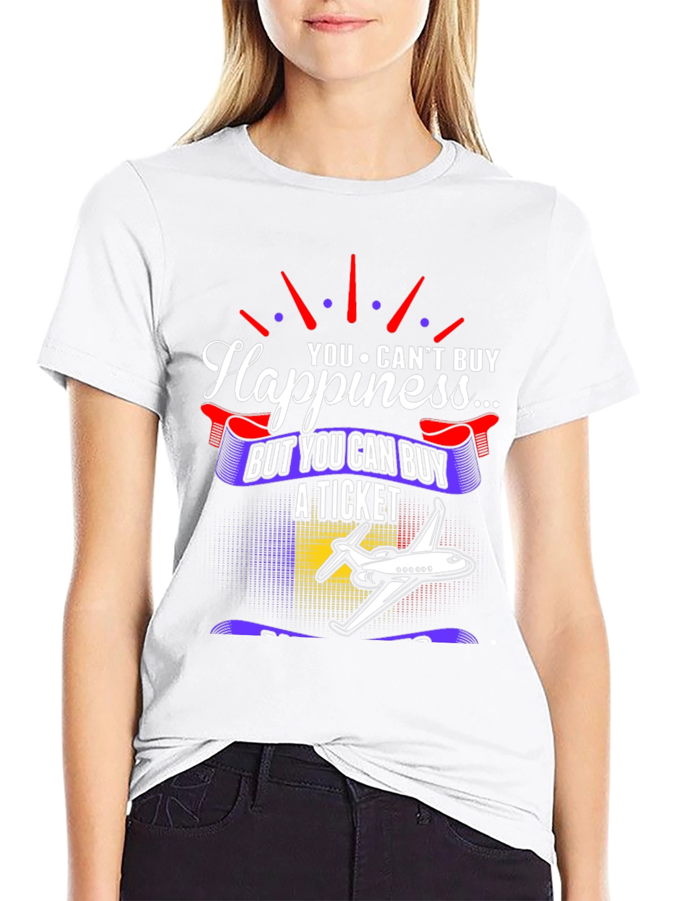 Happiness Ticket Graphic Tee