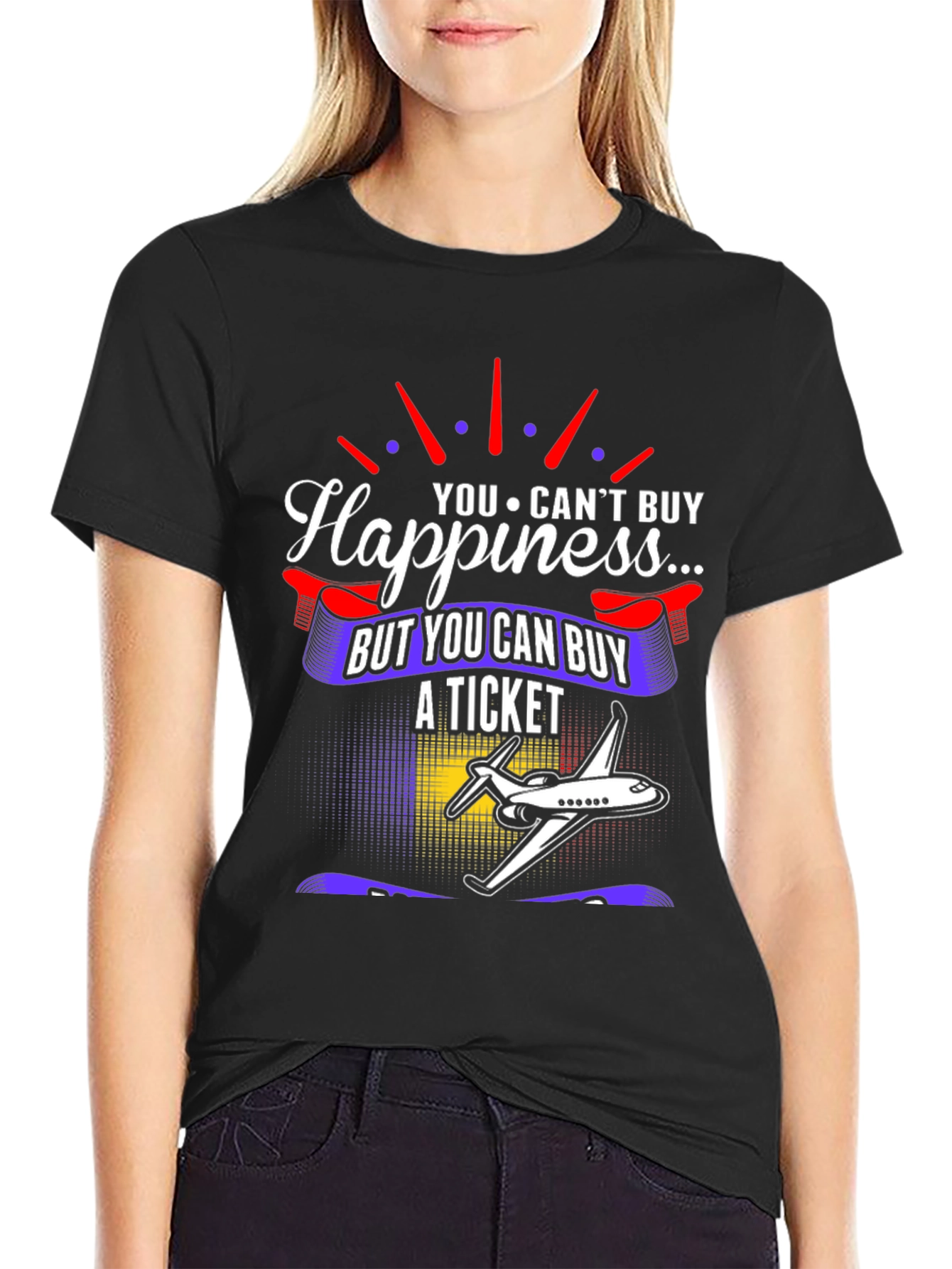 Happiness Ticket Graphic Tee