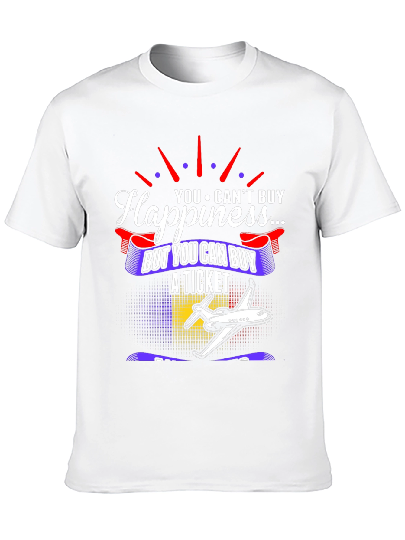 Happiness Ticket Graphic Tee
