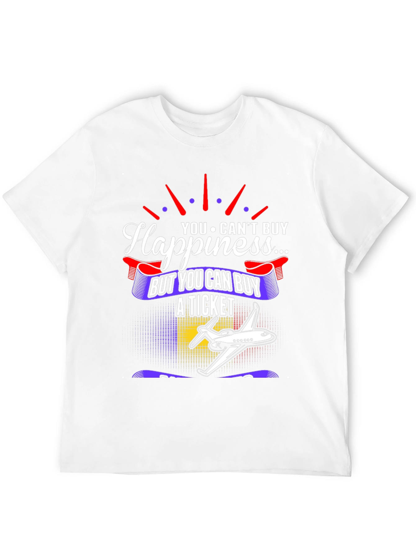 Happiness Ticket Graphic Tee