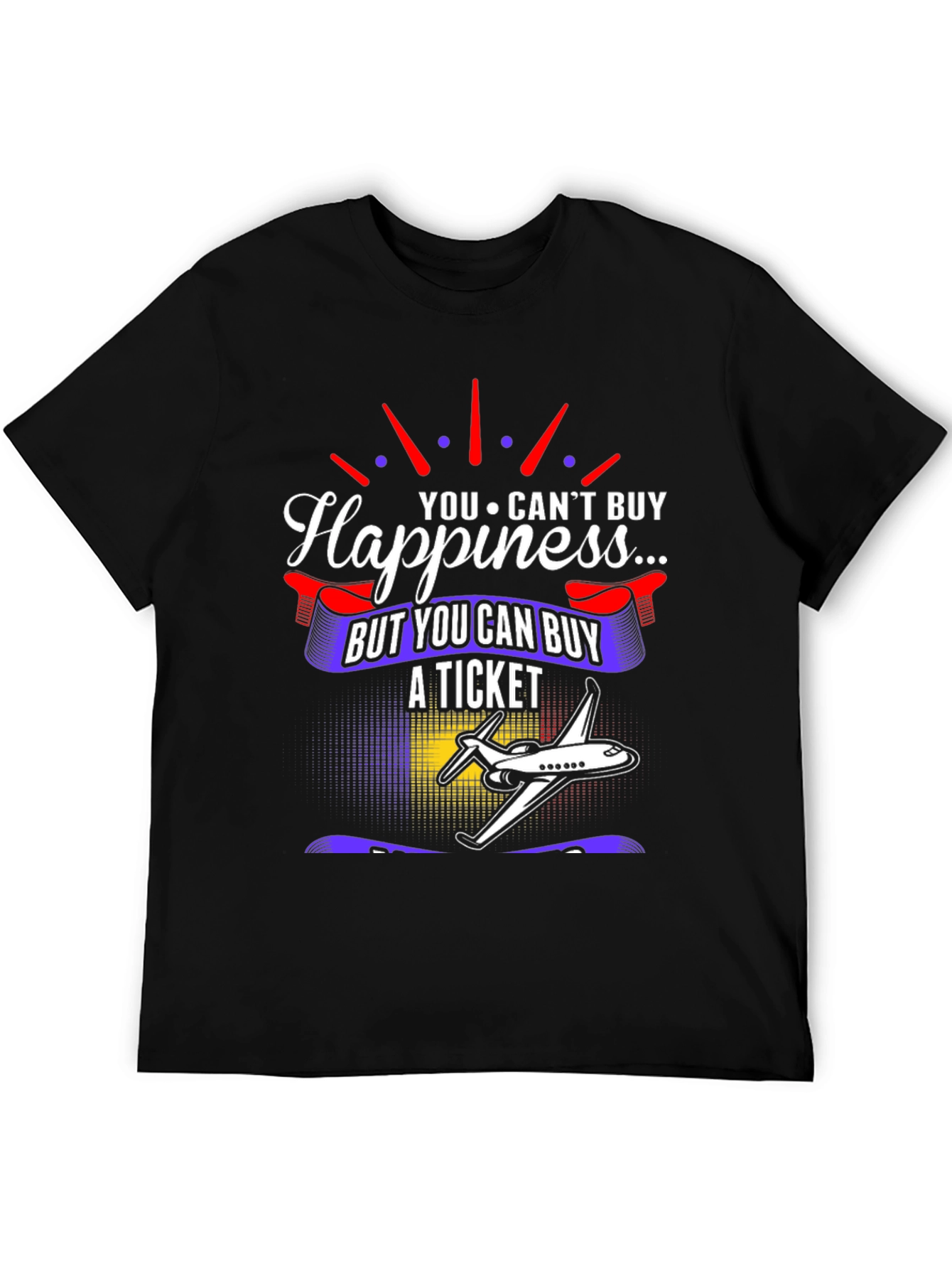 Happiness Ticket Graphic Tee