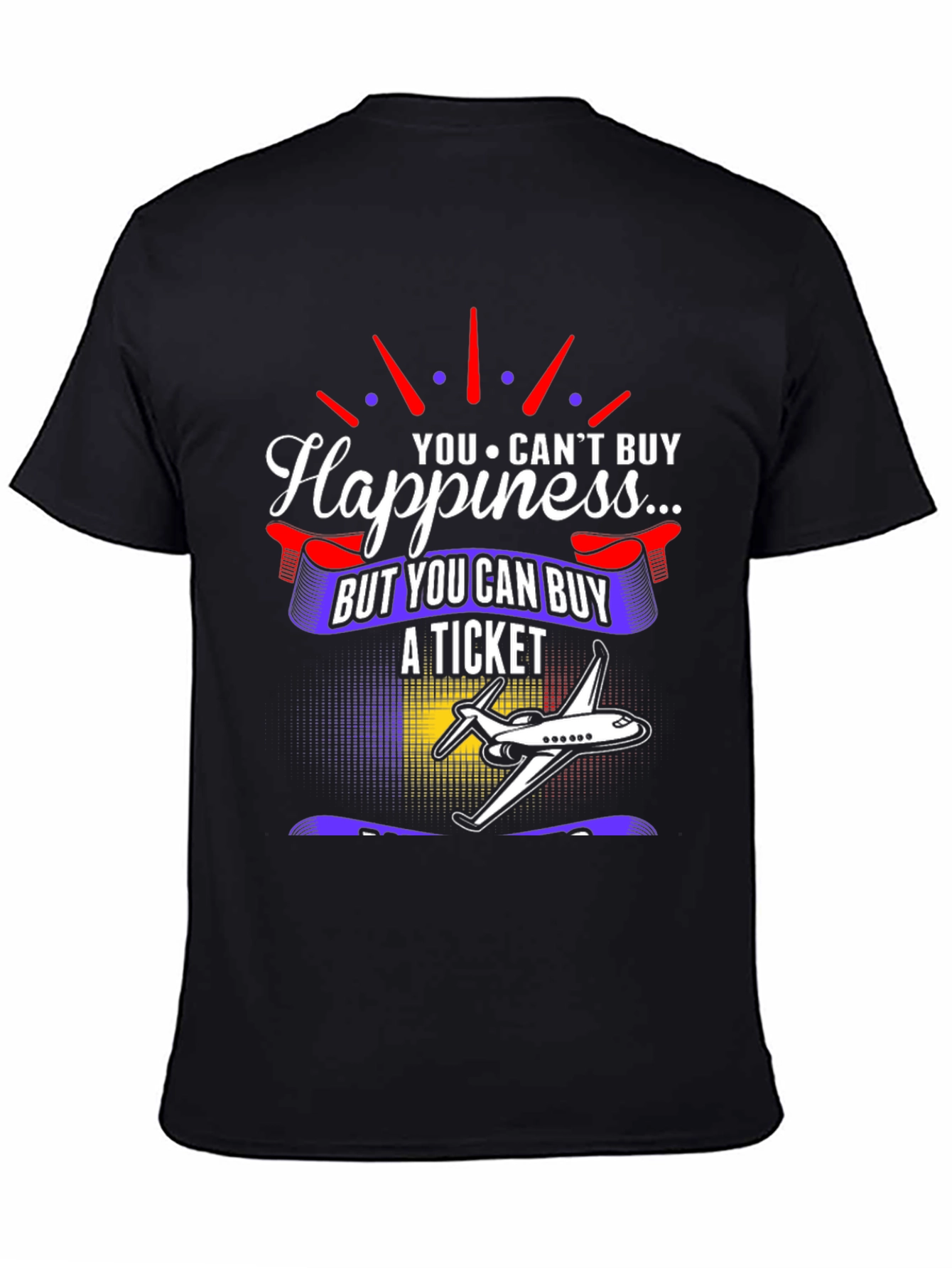 Happiness Ticket Graphic Tee
