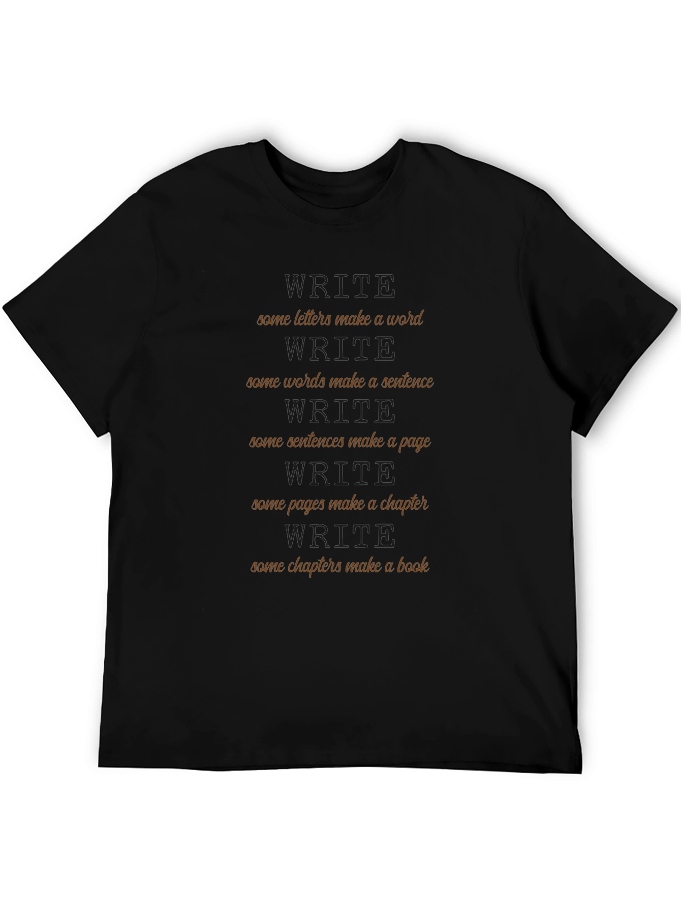 Writers Inspiration T-Shirt - Black