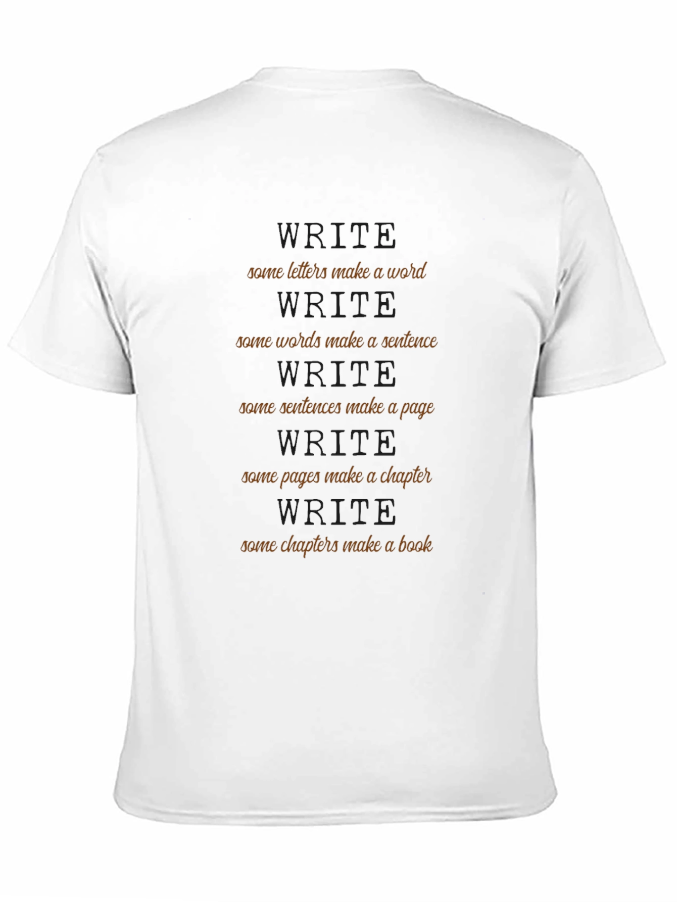 Writers Inspiration T-Shirt - Black