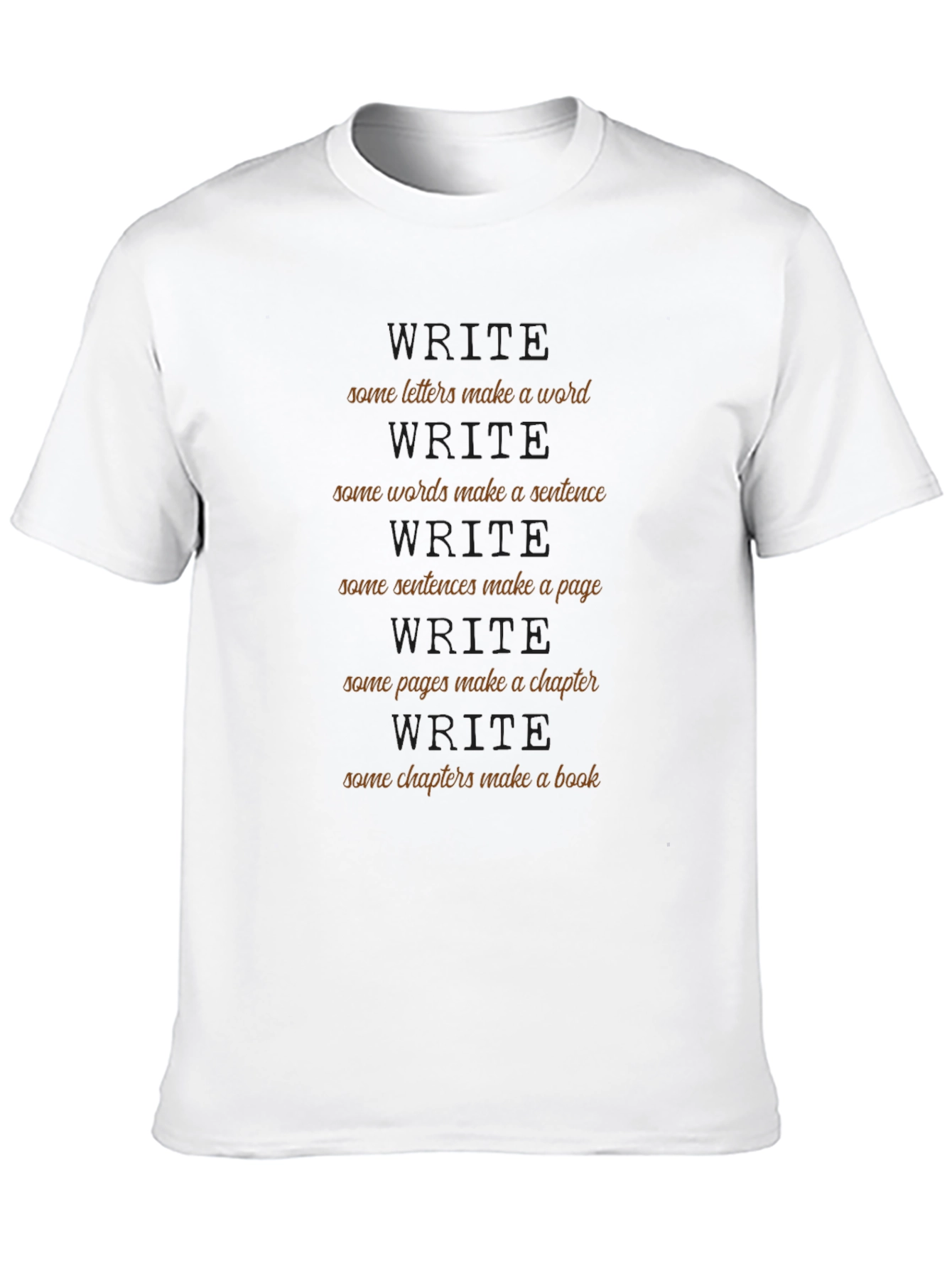 Writers Inspiration T-Shirt - Black