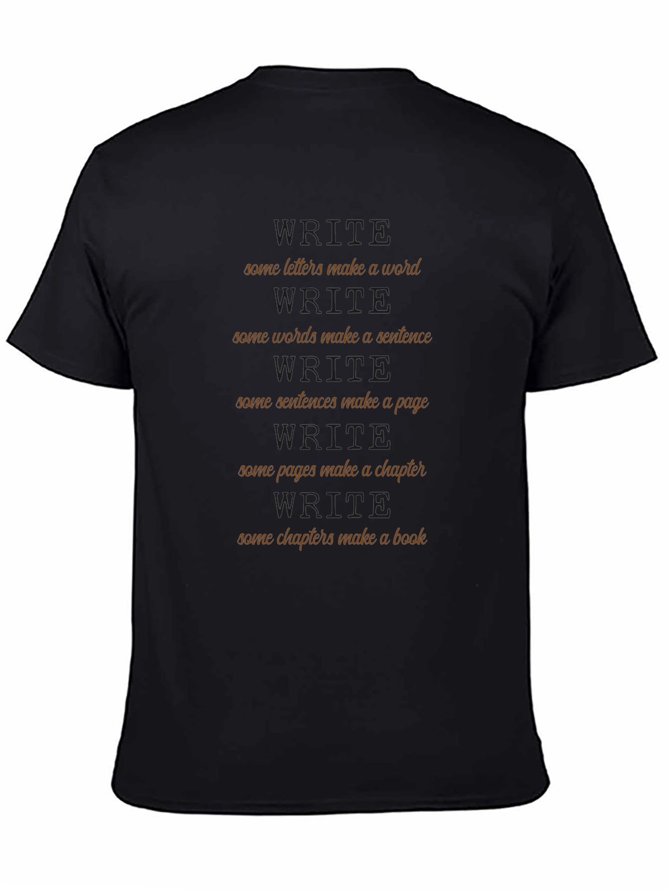 Writers Inspiration T-Shirt - Black