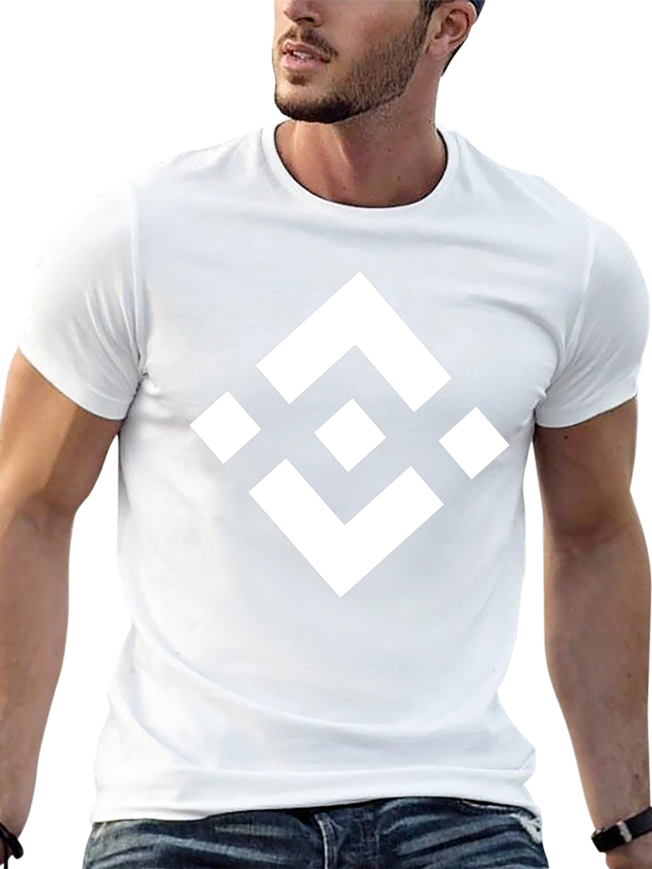 Binance Logo Black T-Shirt - Crypto Fashion