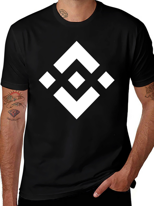 Binance Logo Black T-Shirt - Crypto Fashion