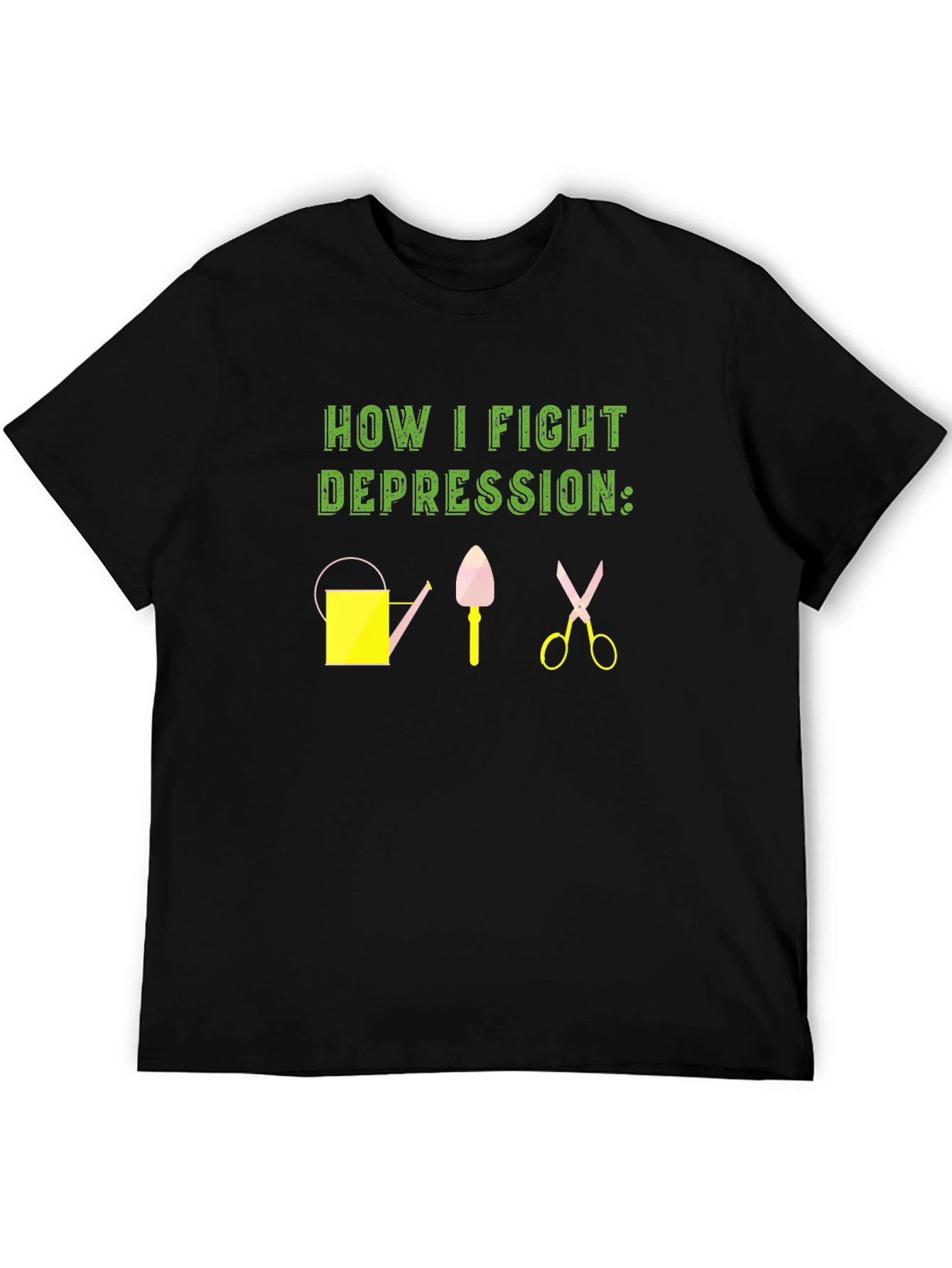 Gardening Therapy T-Shirt - Fight Depression