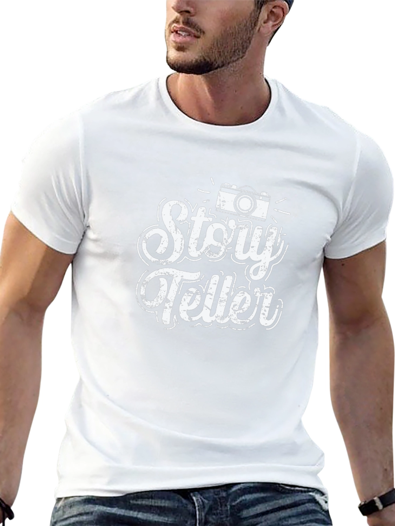 Story Teller Graphic Tee - Photography Lovers Shirt
