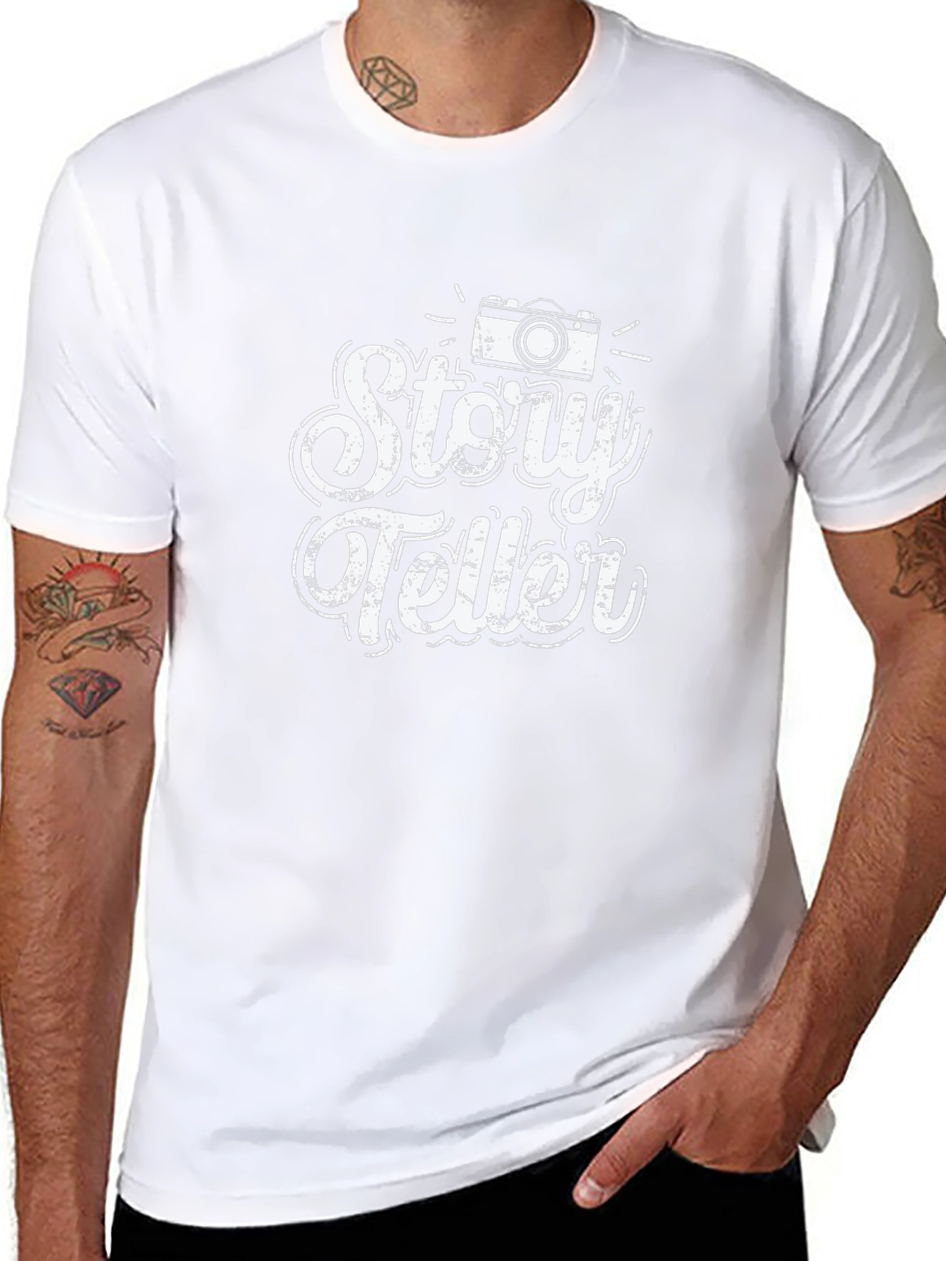 Story Teller Graphic Tee - Photography Lovers Shirt