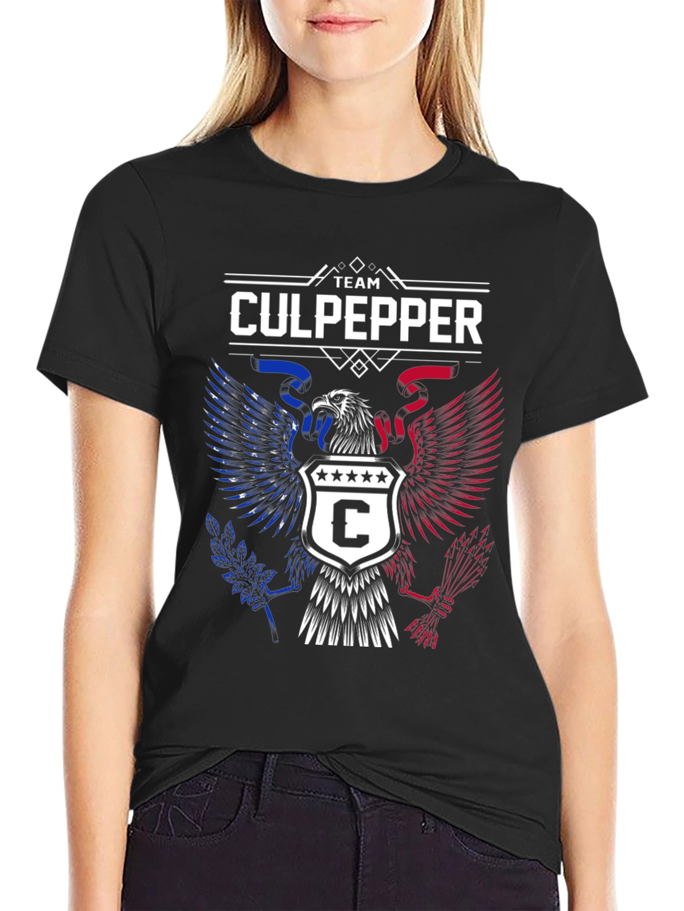Team Culpepper Patriotic Graphic Tee