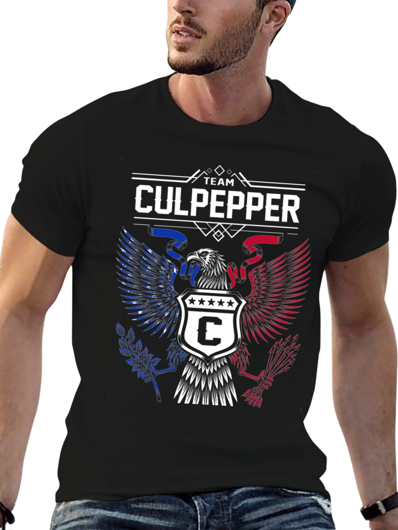 Team Culpepper Patriotic Graphic Tee