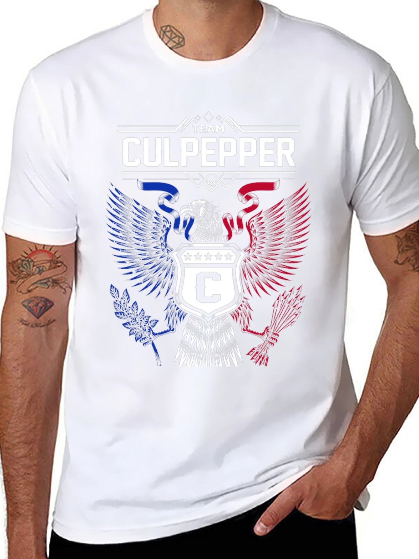 Team Culpepper Patriotic Graphic Tee
