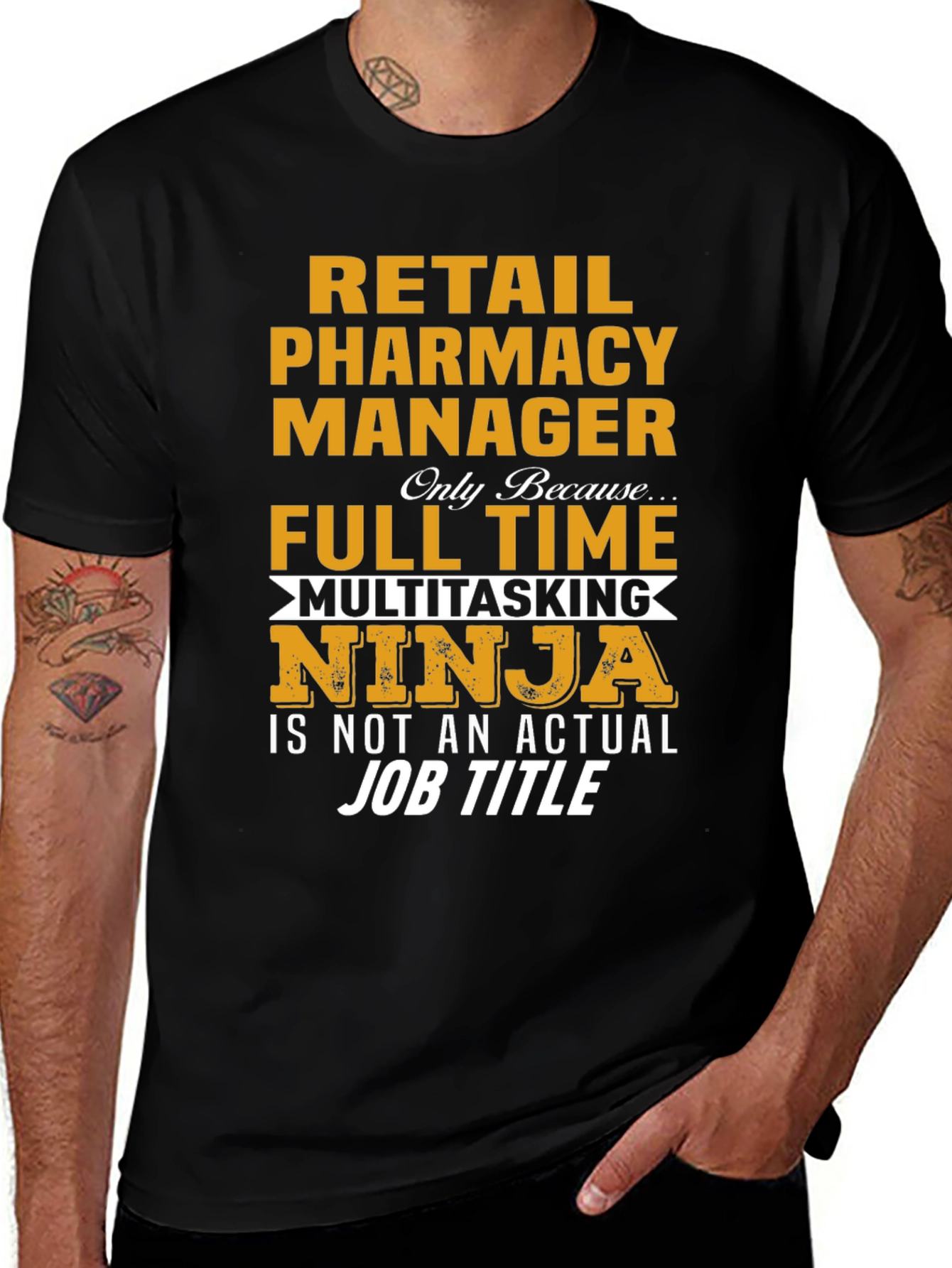 Retail Pharmacy Manager Ninja T-Shirt