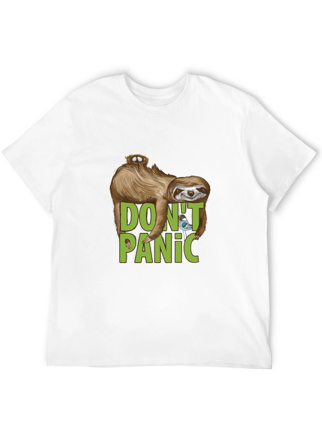 Dont Panic Sloth T-Shirt