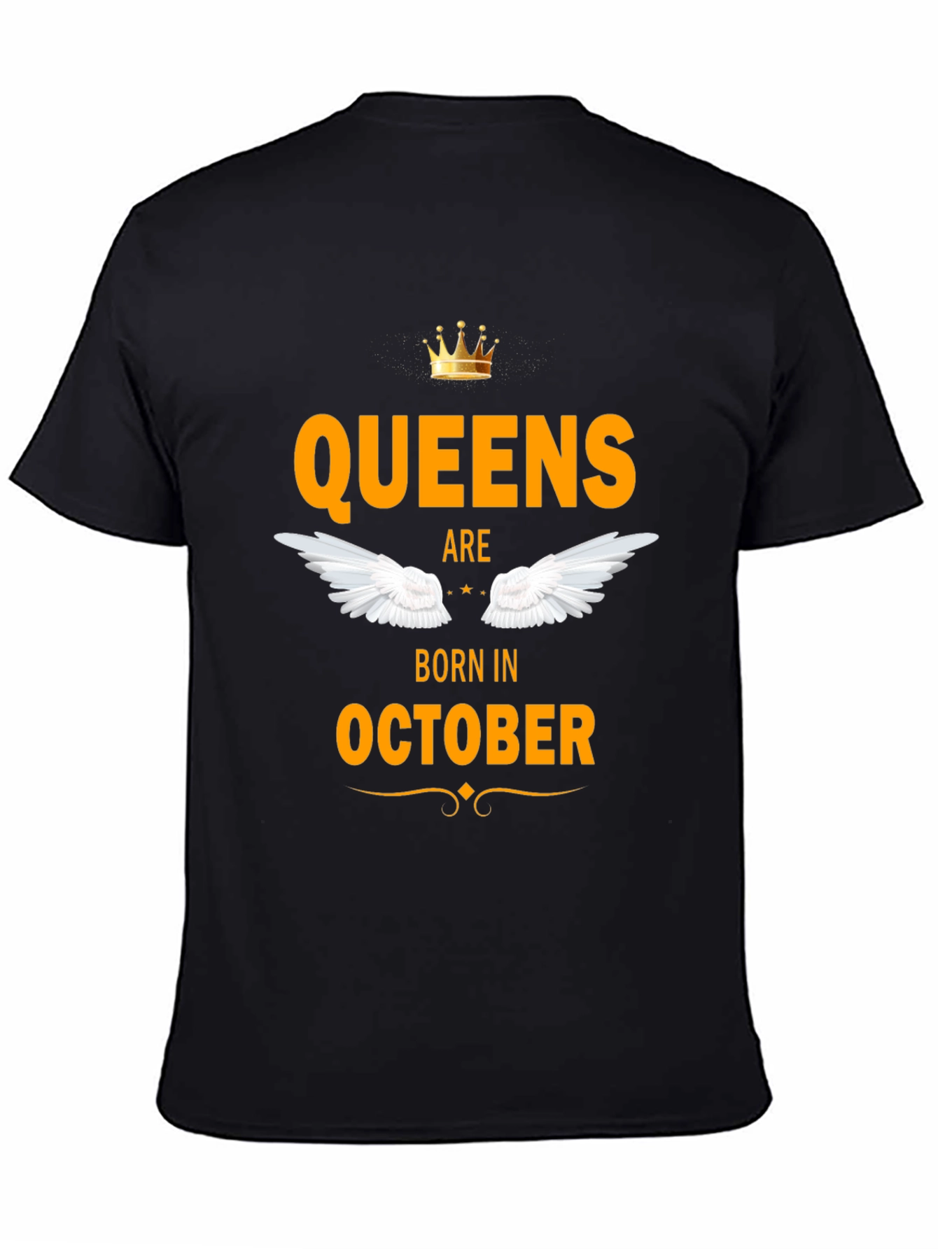 Queens Born in October Graphic Tee
