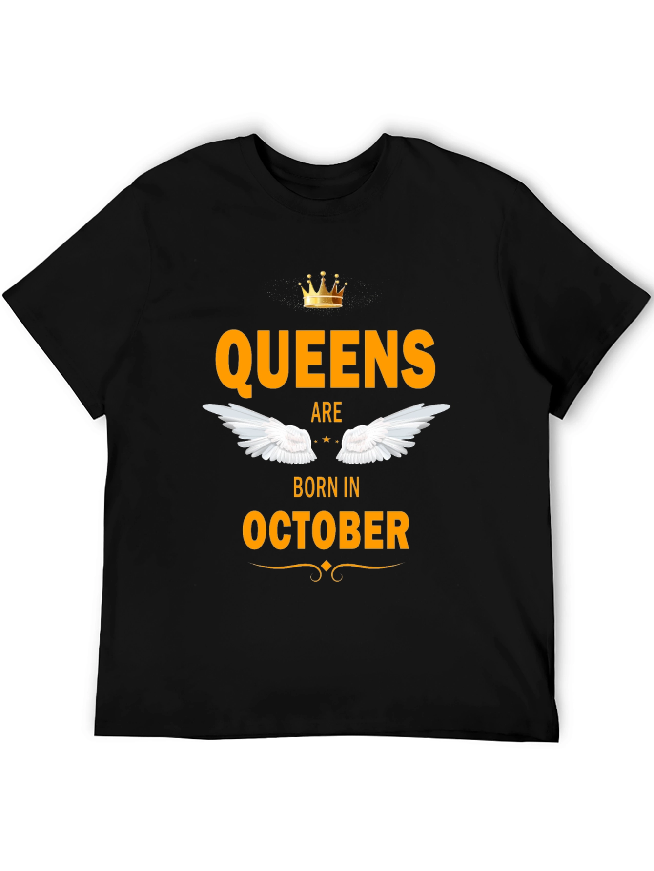 Queens Born in October Graphic Tee