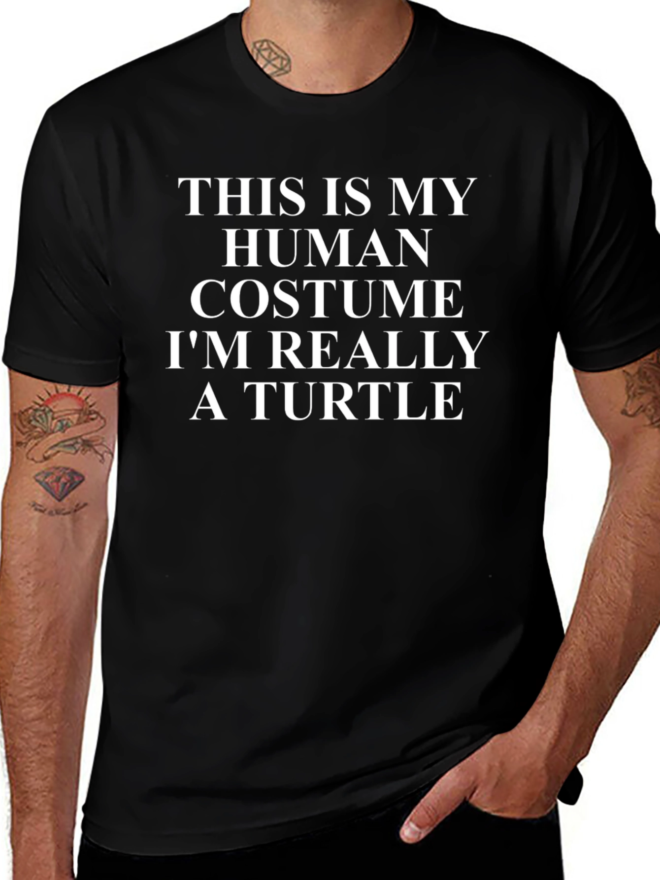 Human Costume Turtle T-Shirt