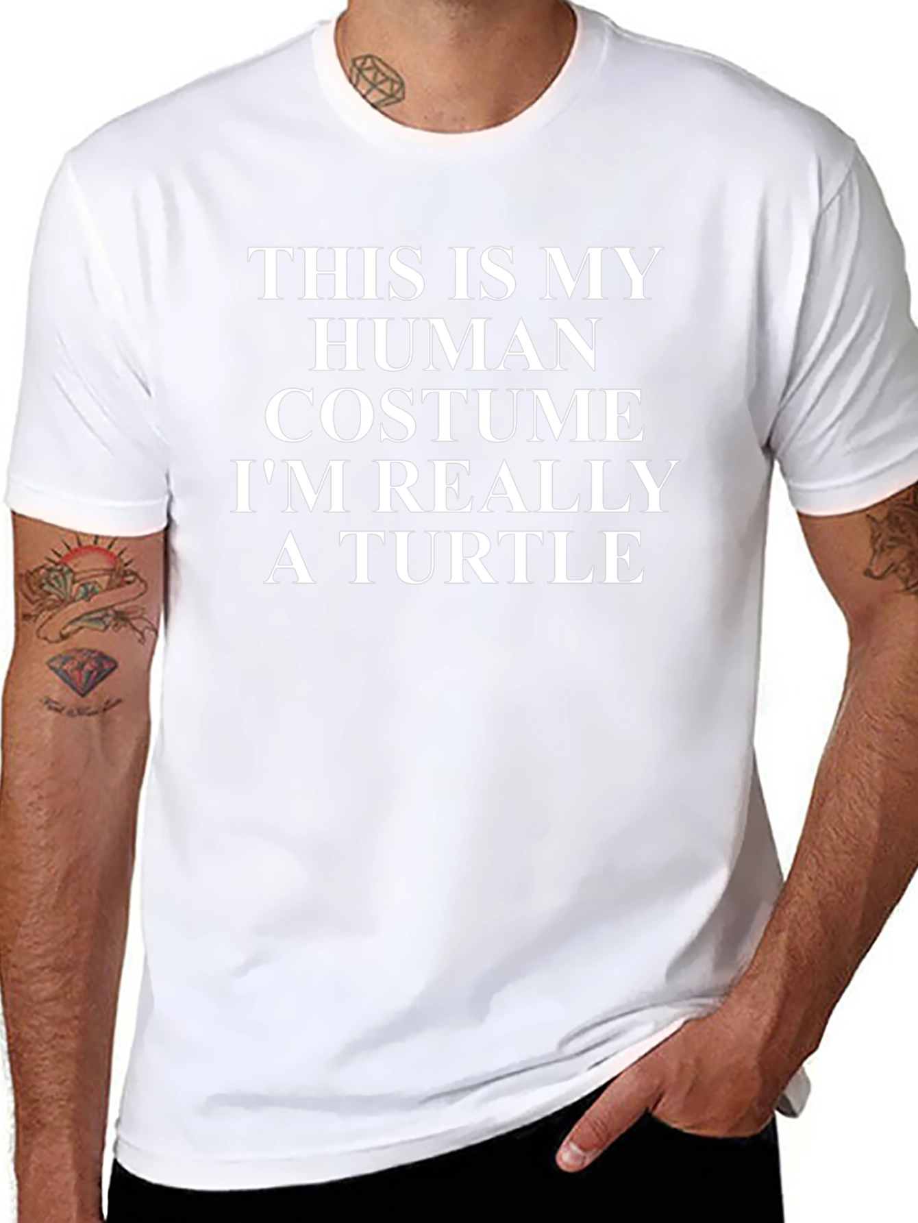 Human Costume Turtle T-Shirt