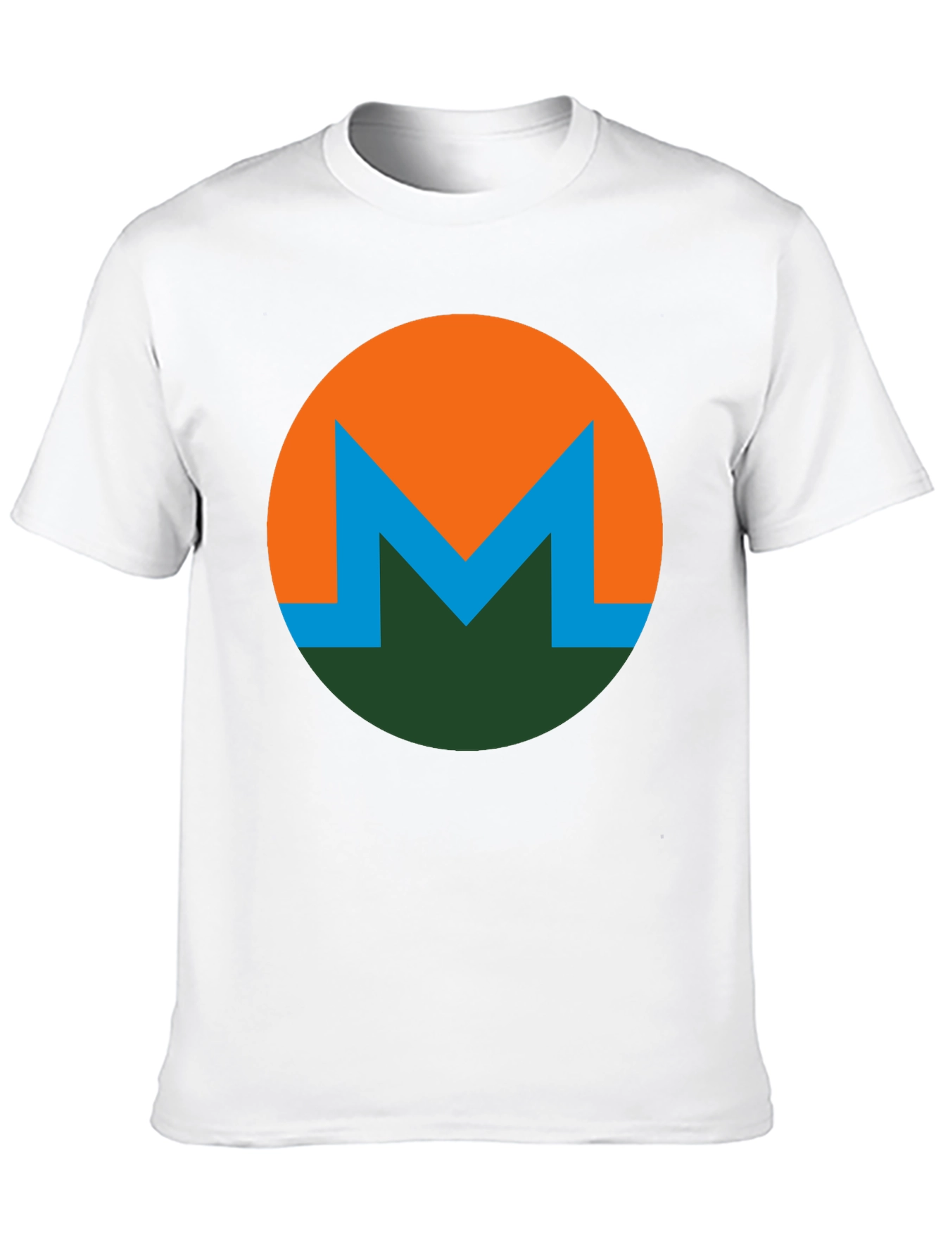 Monero Crypto Logo T-Shirt - Black