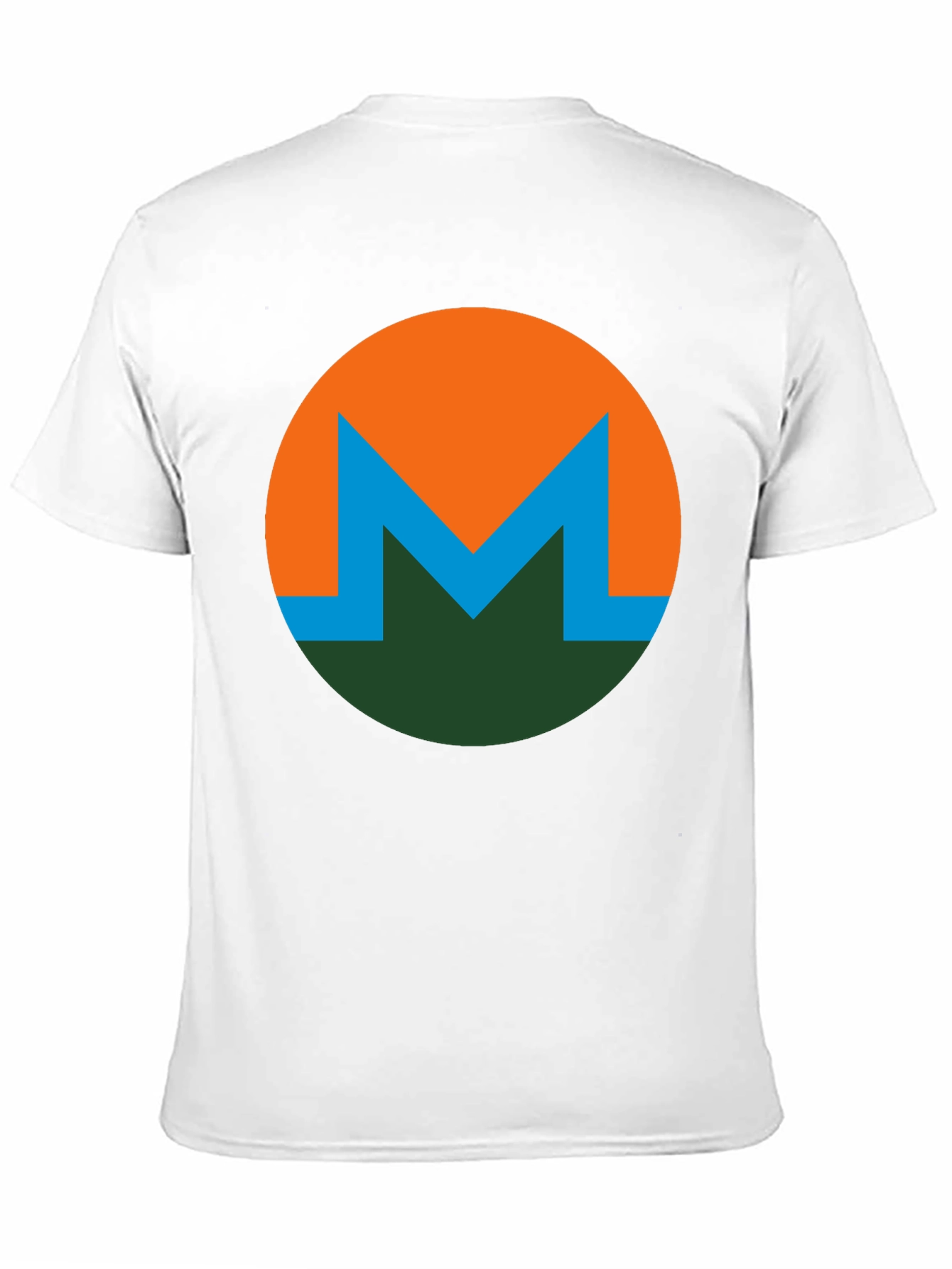 Monero Crypto Logo T-Shirt - Black