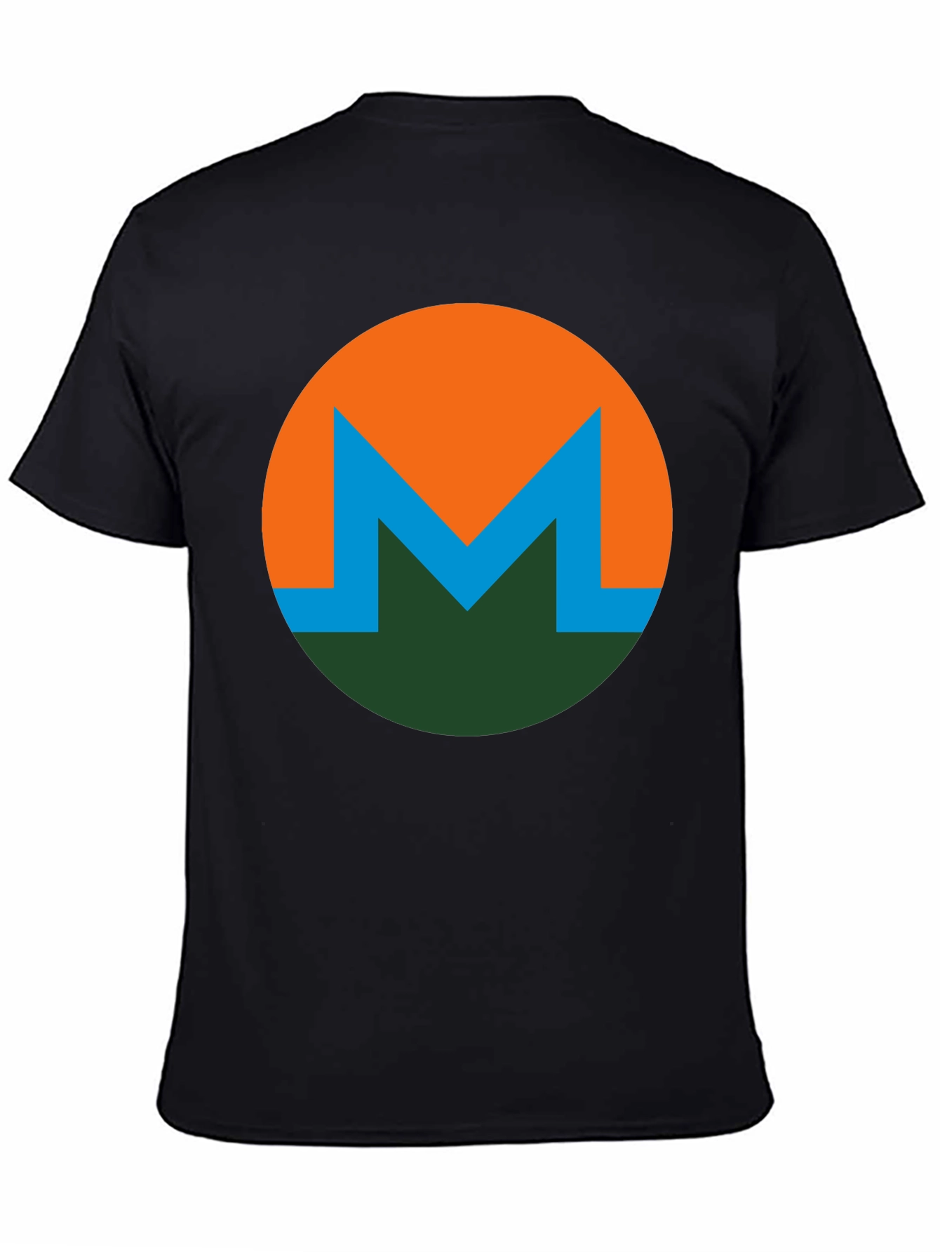 Monero Crypto Logo T-Shirt - Black