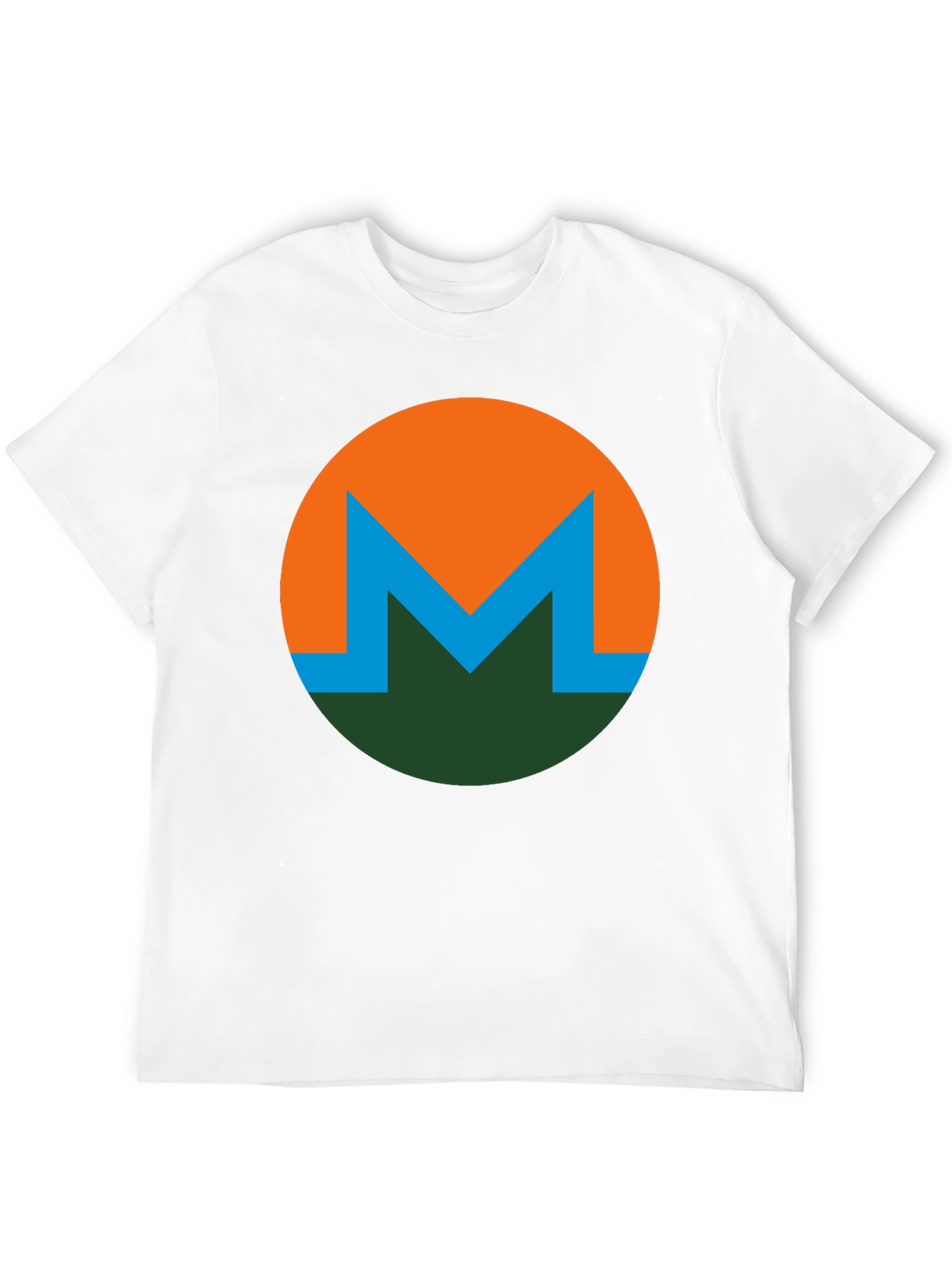 Monero Crypto Logo T-Shirt - Black