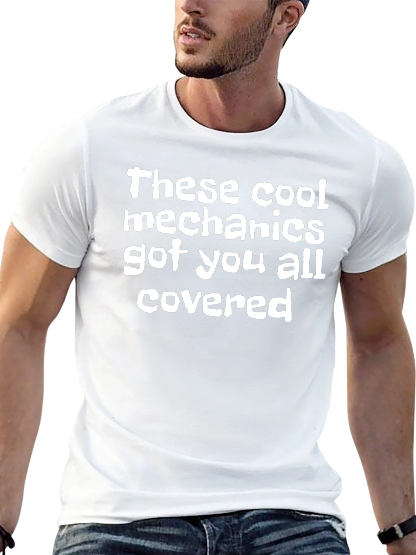 Cool Mechanics T-Shirt - Got You Covered