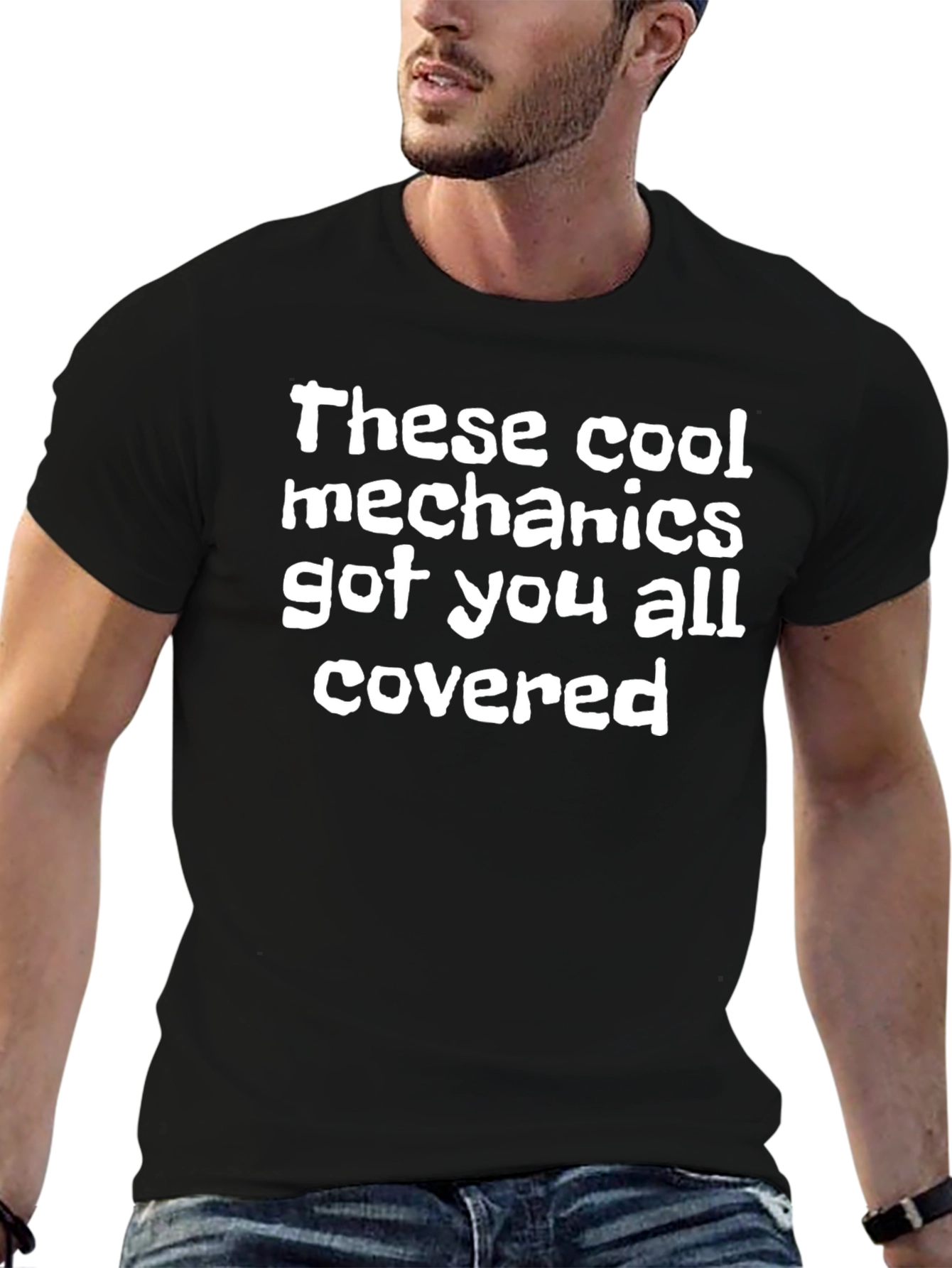 Cool Mechanics T-Shirt - Got You Covered