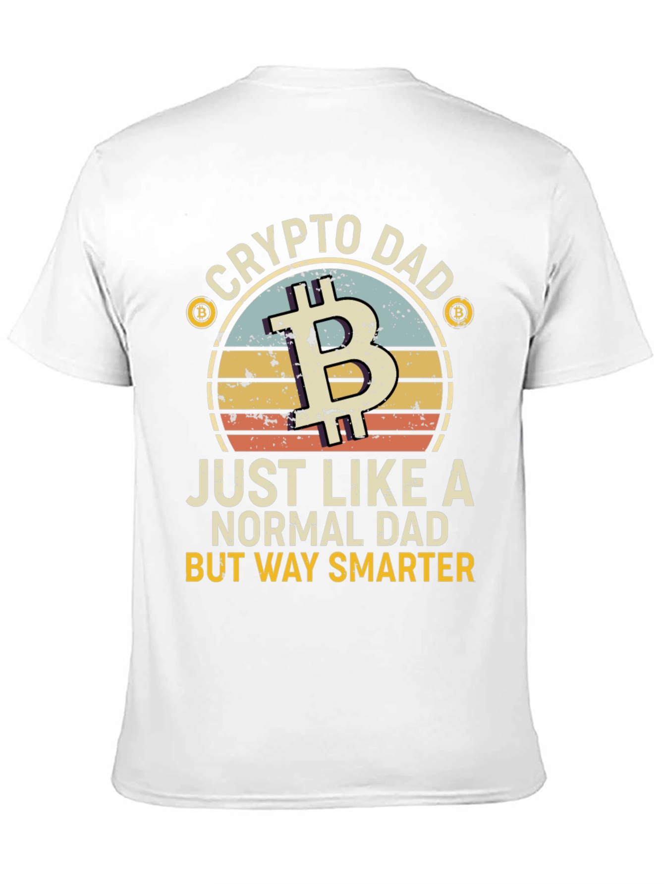 Crypto Dad T-Shirt - Bitcoin Lover