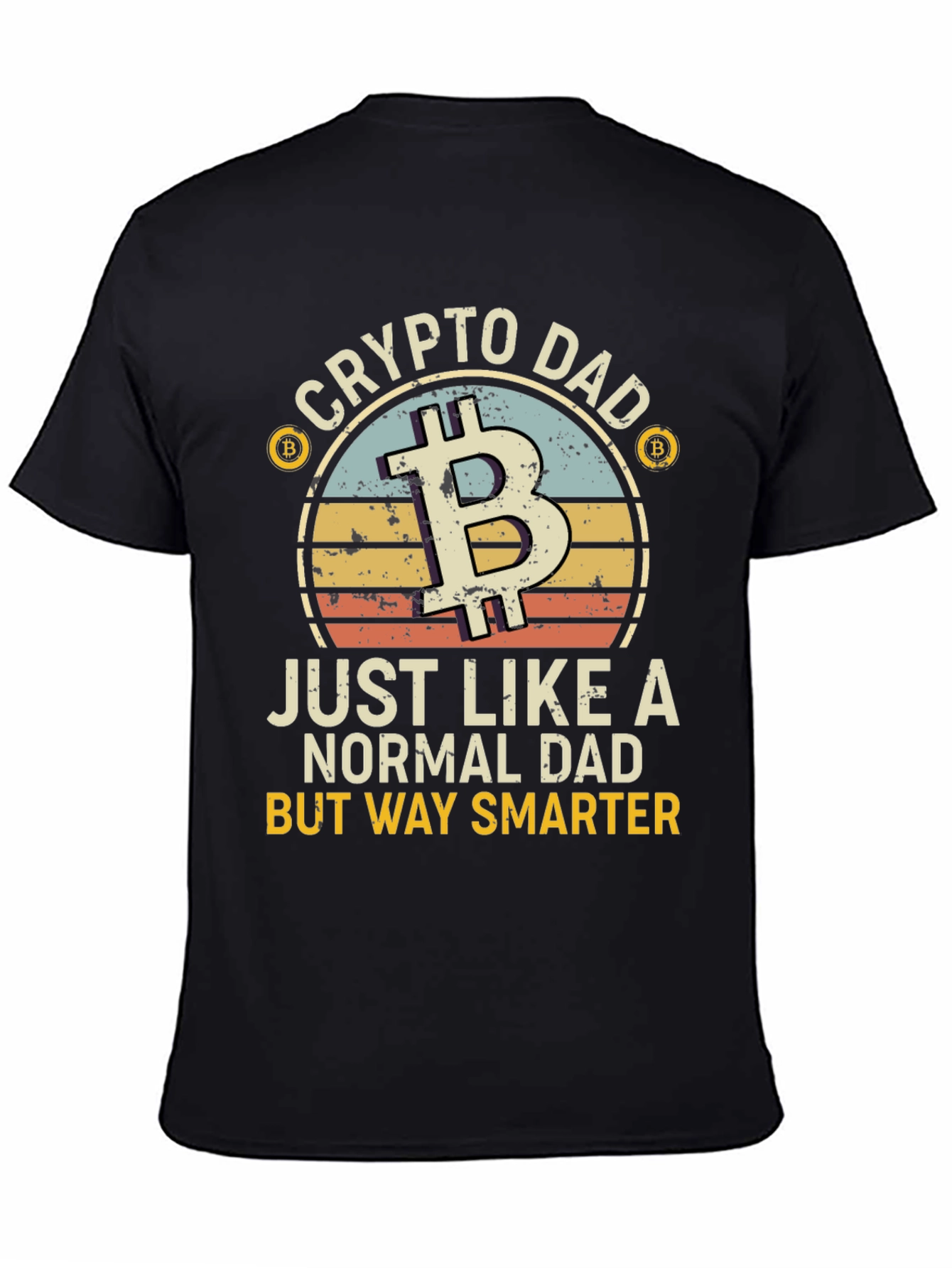 Crypto Dad T-Shirt - Bitcoin Lover